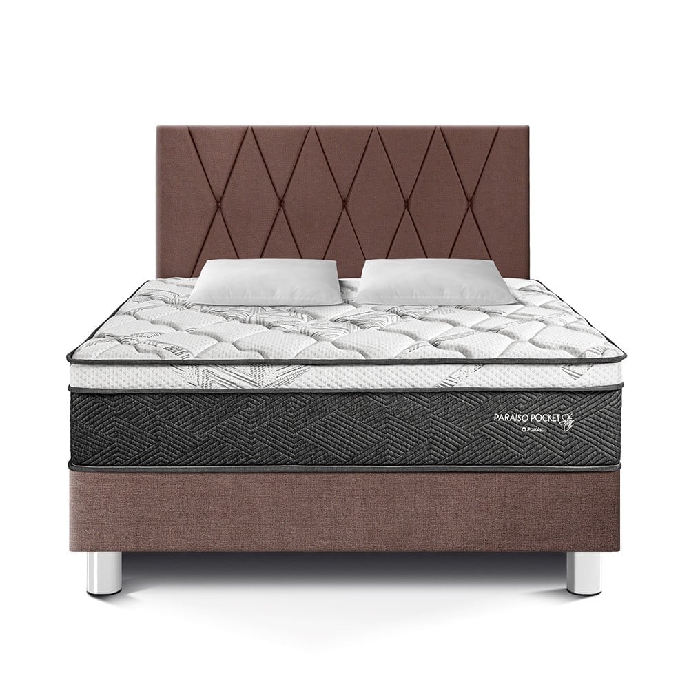 DORMITORIO PARAÍSO PARAÍSO POCKET STAR KING POCKET STAR + CABECERA LOFT CHOCOLATE - 3