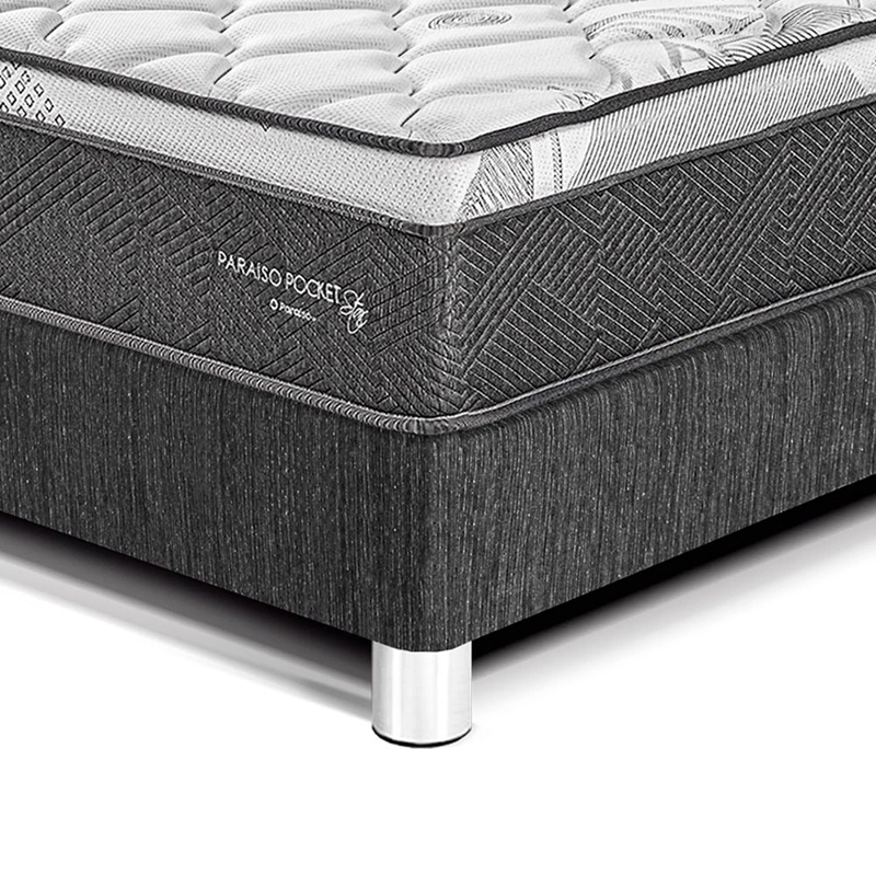 DORMITORIO PARAÍSO PARAÍSO POCKET STAR 1.5 PLAZAS POCKET STAR + CABECERA LOFT CHARCOAL - 2