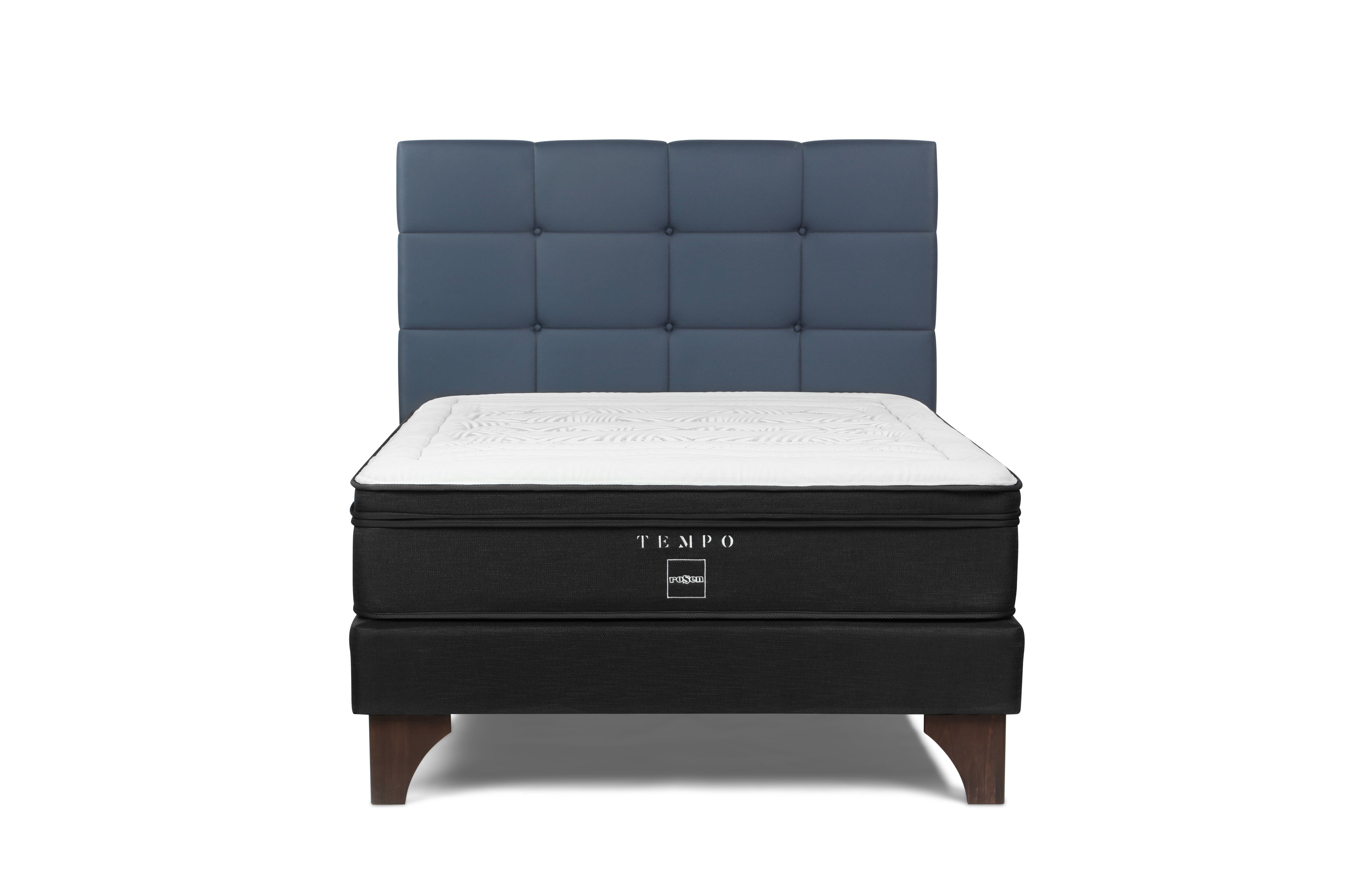 DORMITORIO EUROPEO ROSEN TEMPO 2 PLAZAS ISSEY AZUL - 2