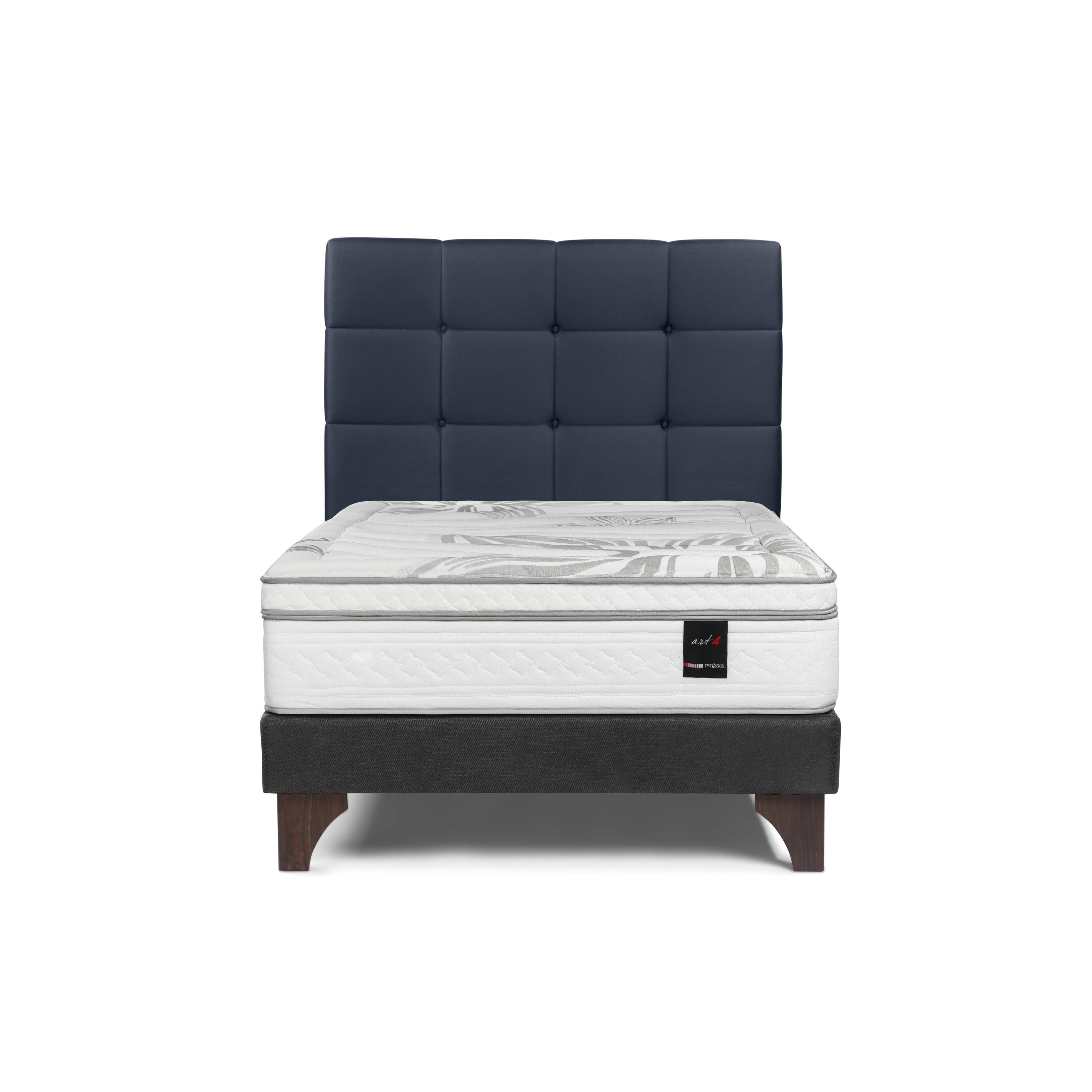 DORMITORIO EUROPEO ROSEN ART 4 2 PLAZAS ISSEY AZUL - 2