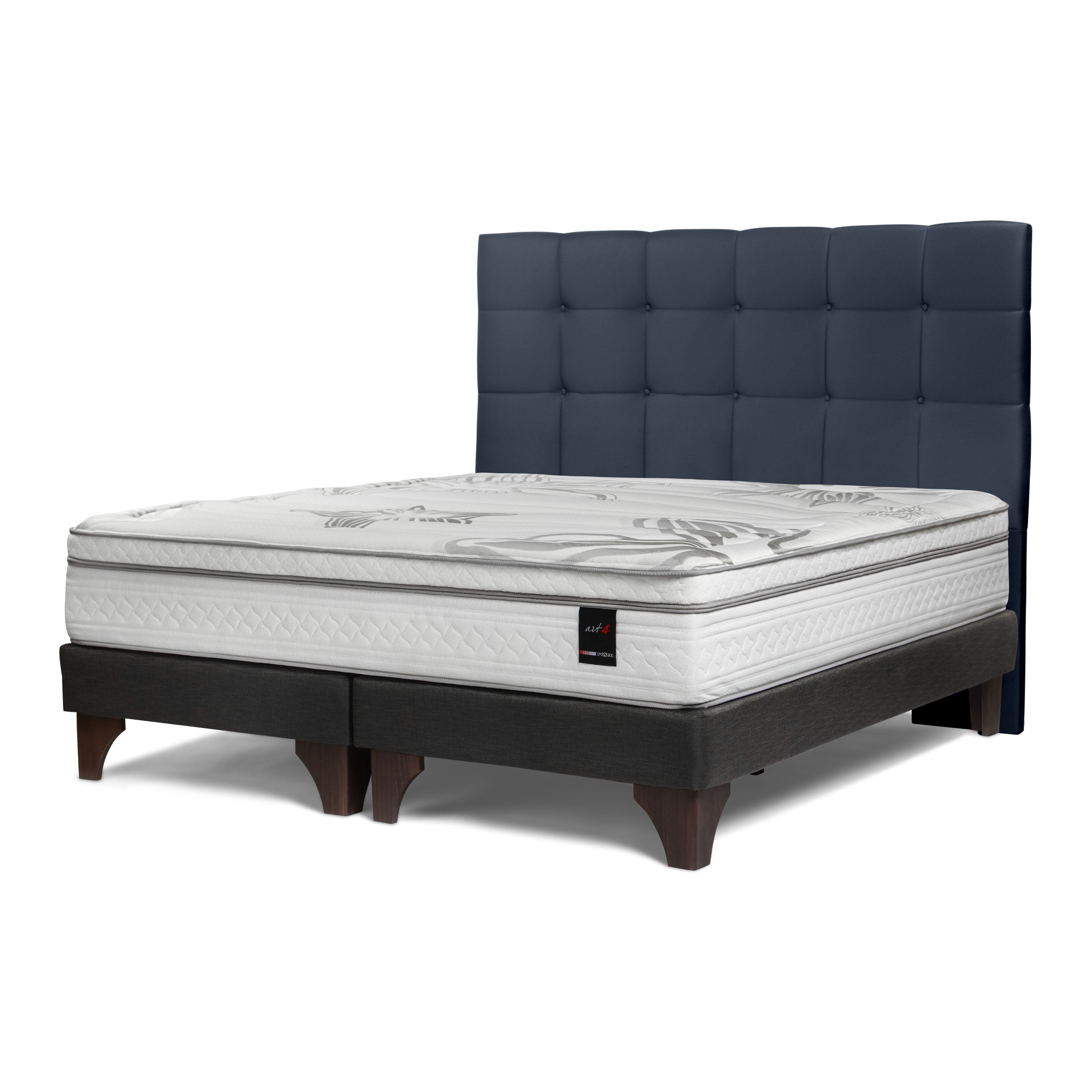 DORMITORIO EUROPEO ROSEN ART 4 QUEEN ISSEY AZUL - 1