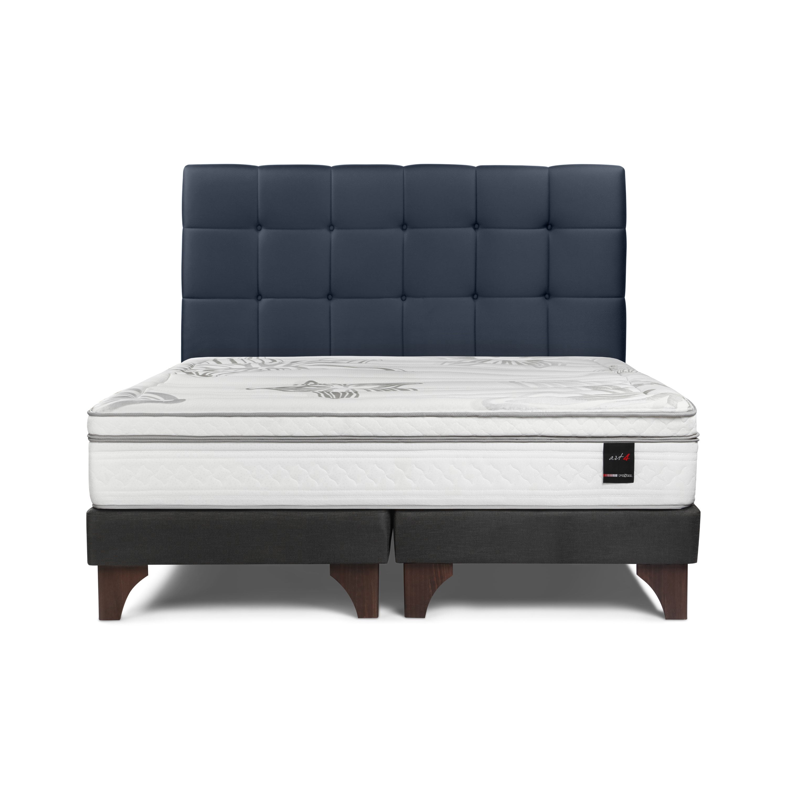 DORMITORIO EUROPEO ROSEN ART 4 QUEEN ISSEY AZUL - 2