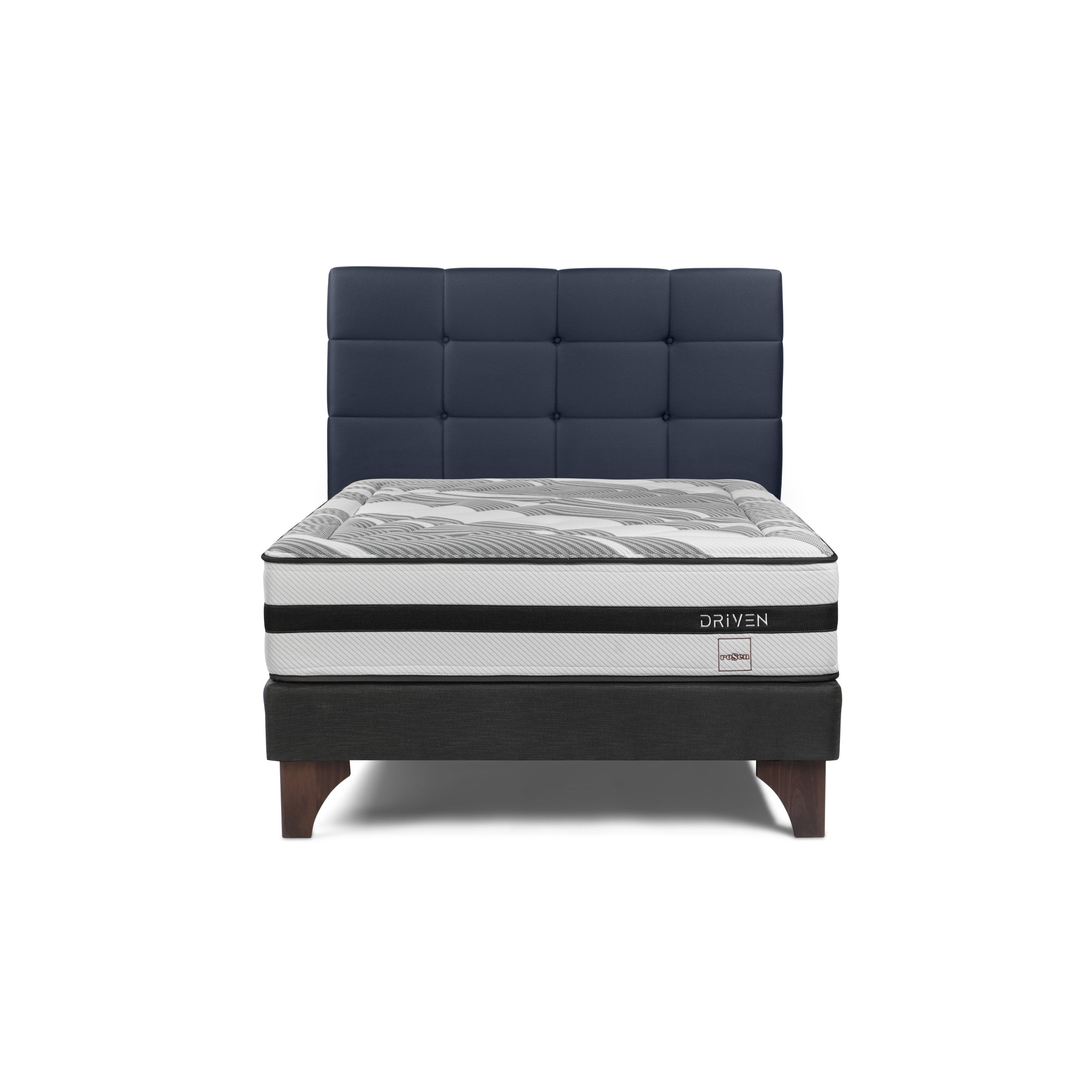 DORMITORIO EUROPEO ROSEN DRIVEN 2 PLAZAS ISSEY AZUL - 2