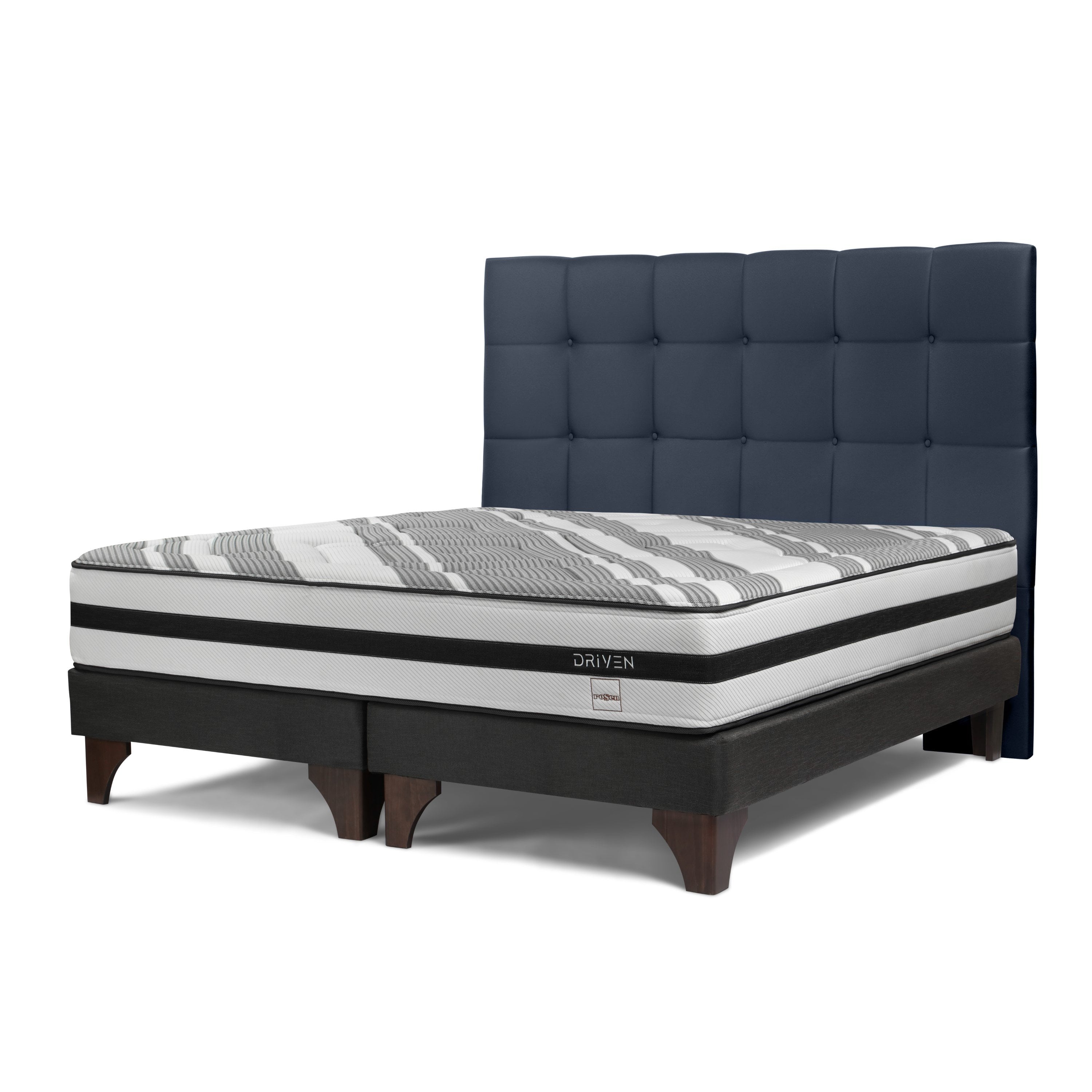 DORMITORIO EUROPEO ROSEN DRIVEN QUEEN ISSEY AZUL - 1
