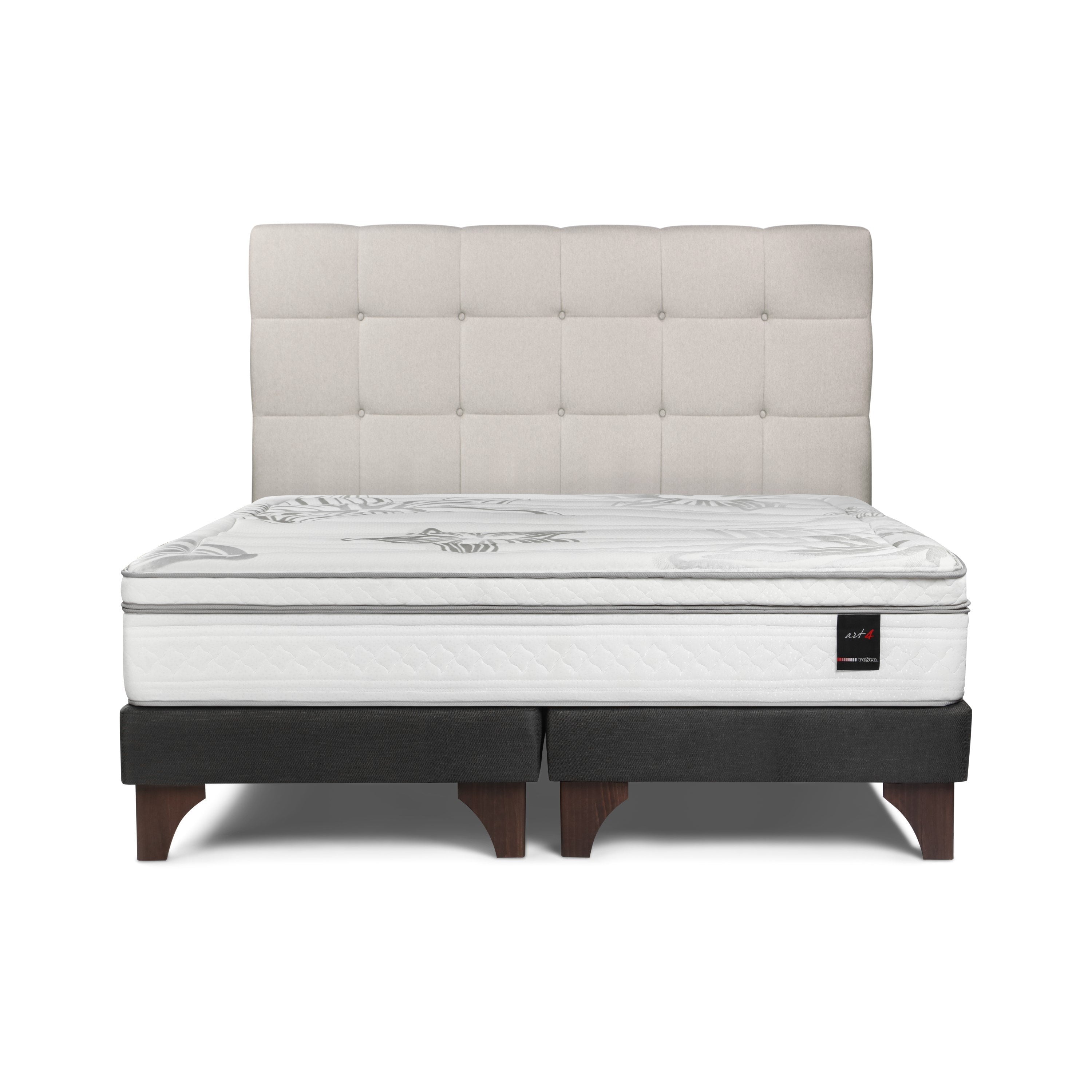 DORMITORIO EUROPEO ROSEN ART 4 KING ISSEY NIEBLA - 2