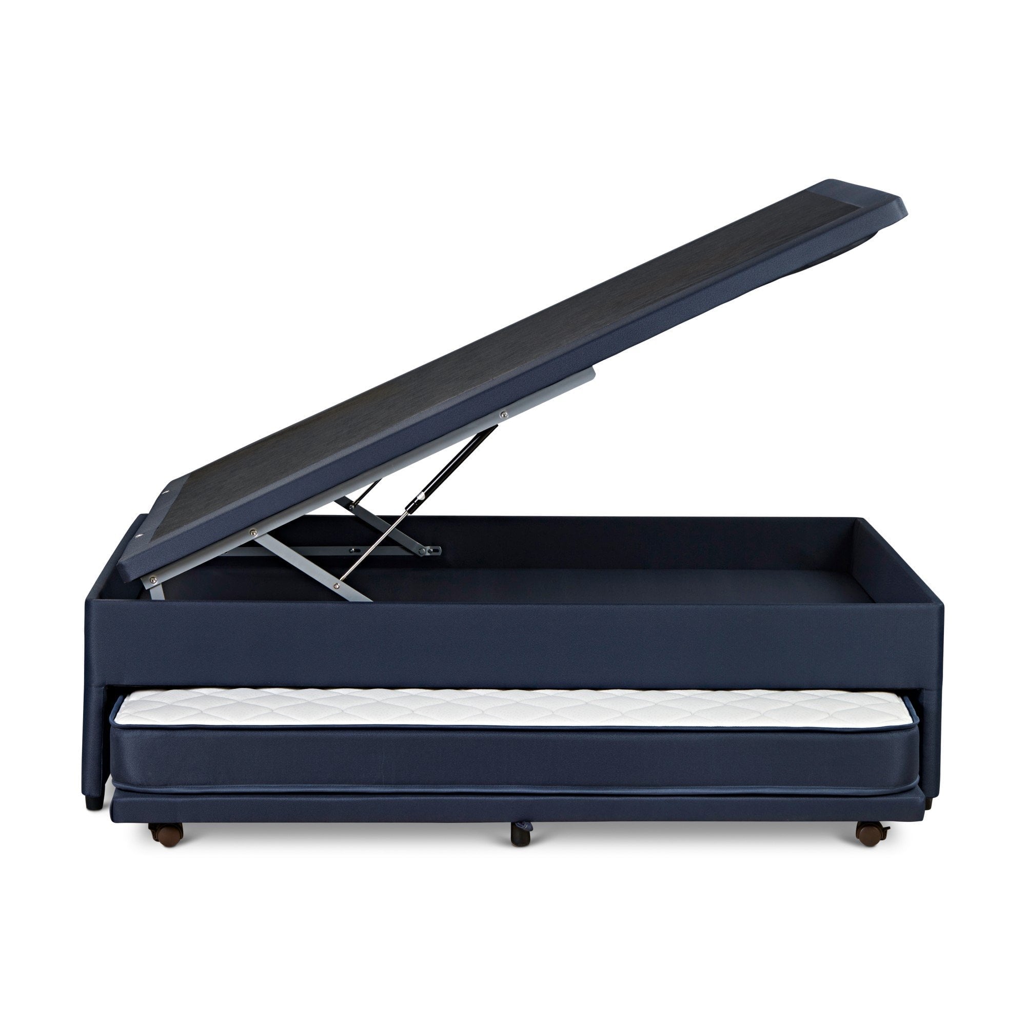 BASE BED BOXET UPLINE AZUL 2 PLAZAS - 2