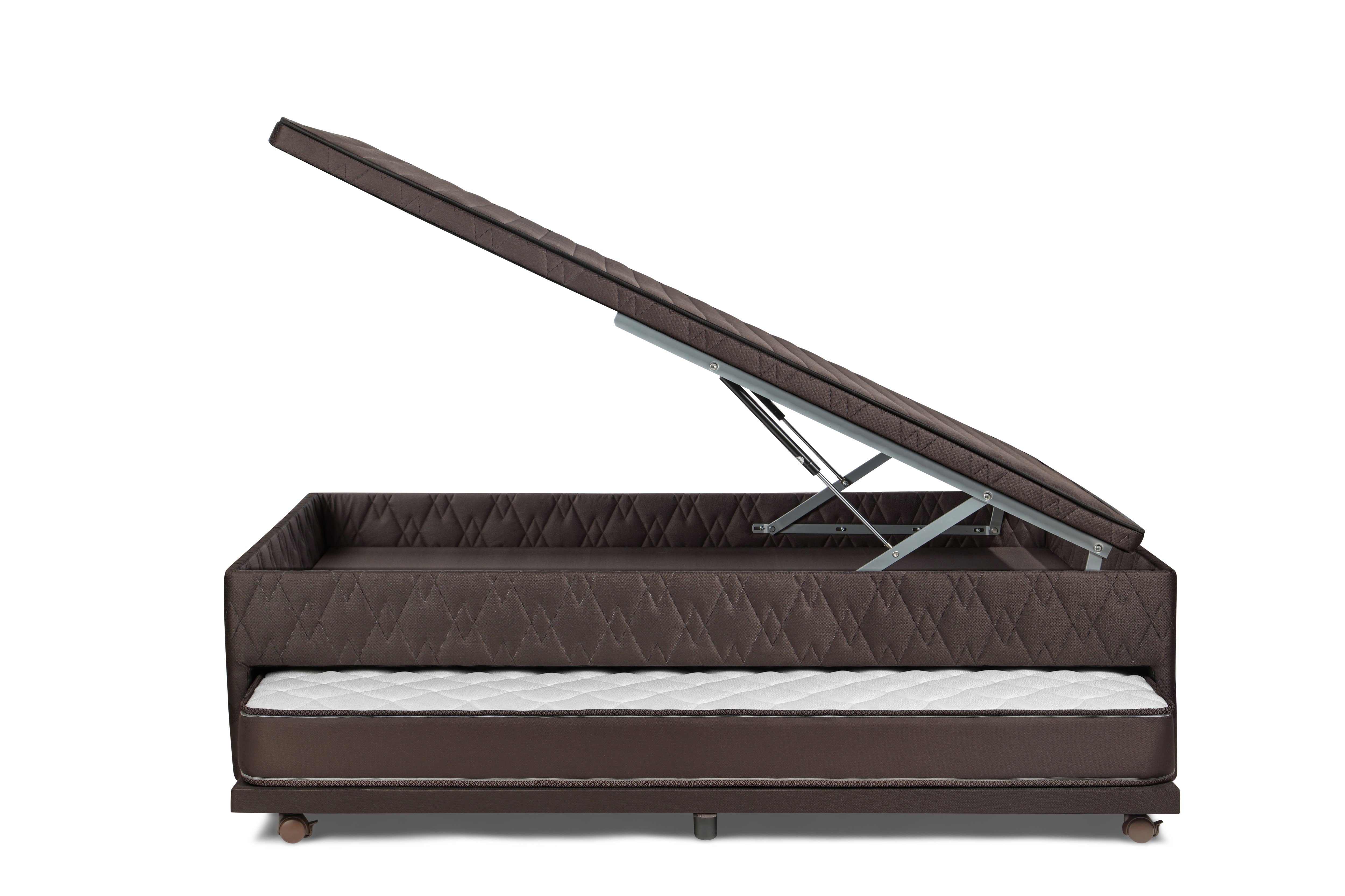 BASE BED BOXET ROSEN ERGO T CHOCOLATE 1.5 PLAZAS - 2