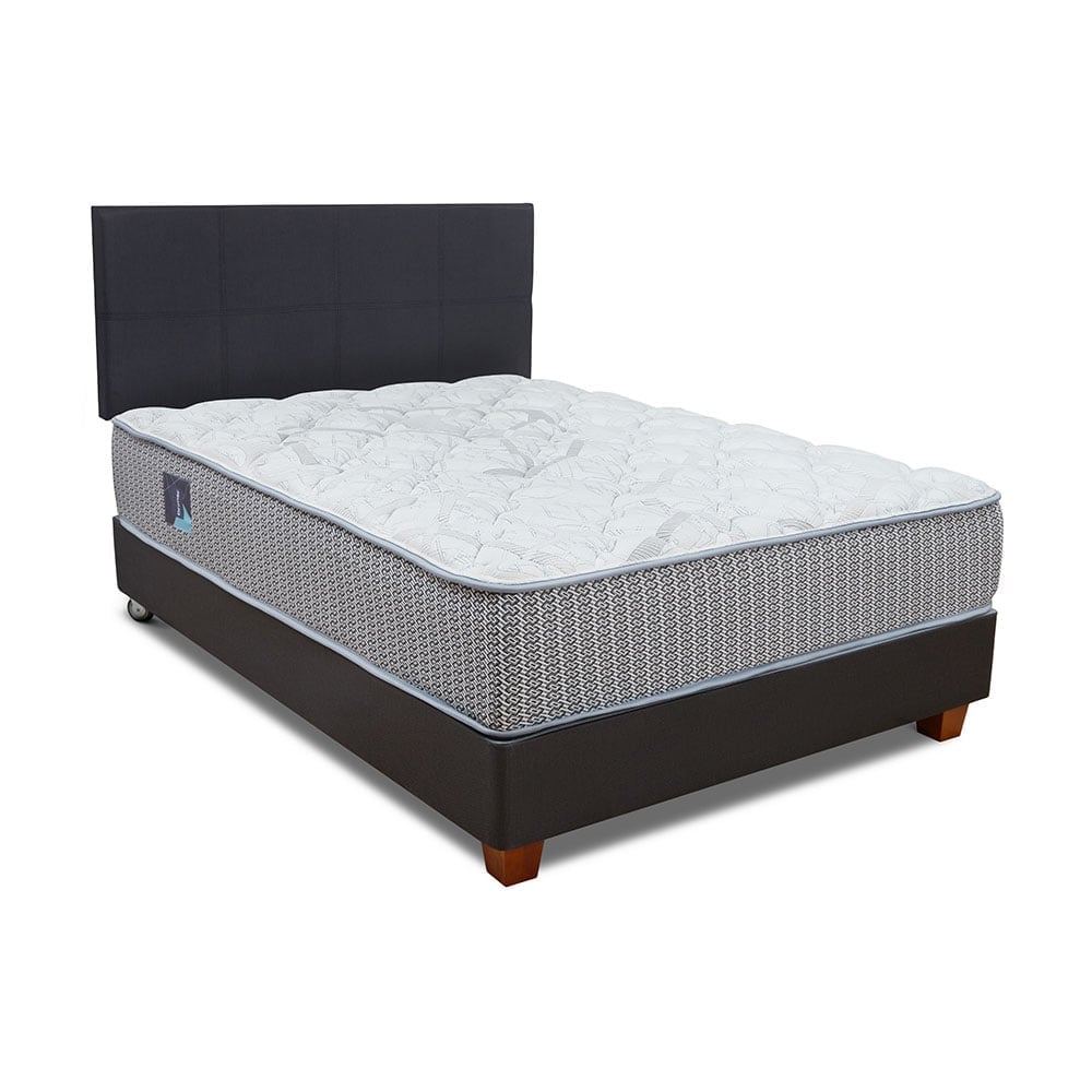 DORMITORIO AMERICANO DRIMER POCKET NOVO 1.5 PLAZAS GRIS OSCURO - 1