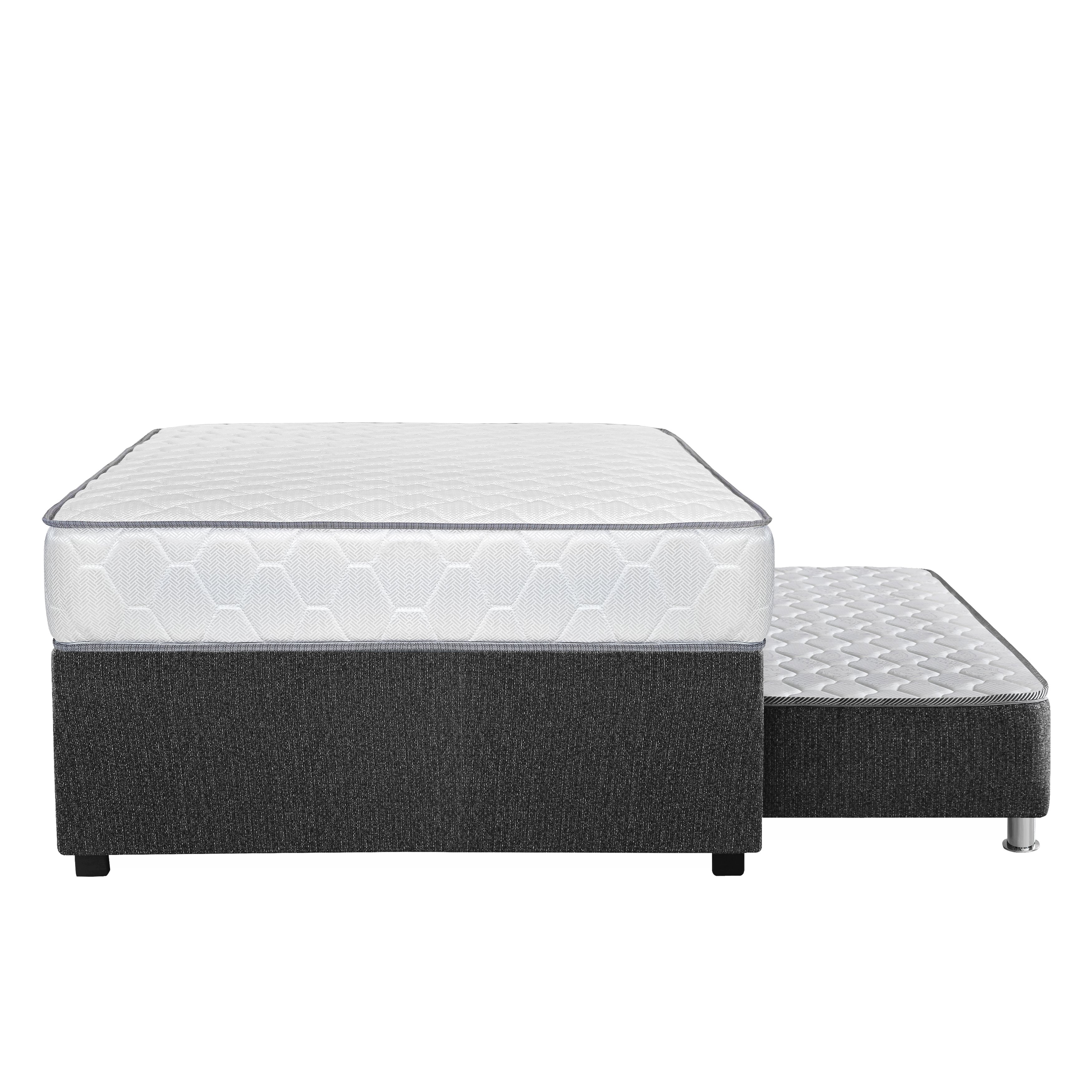CAMA DIVÁN FORLI RENNES 1.5 PLAZAS GRIS - 1