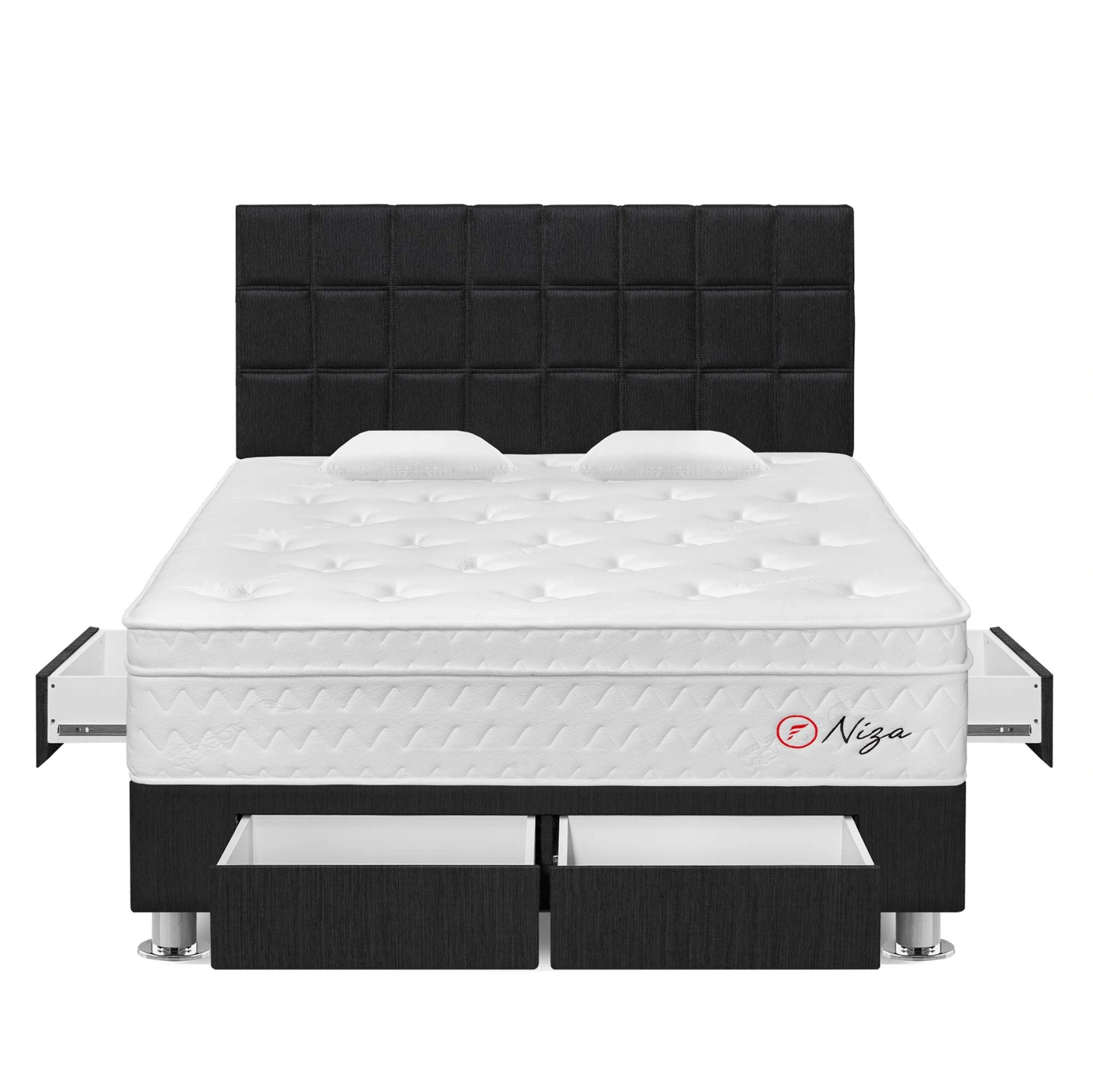 DORMITORIO AMERICANO FORLI NIZA QUEEN CON CAJONES - 1