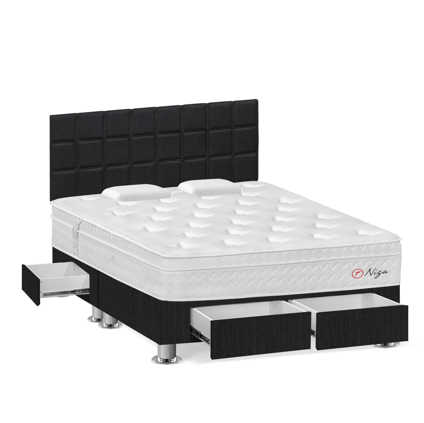 DORMITORIO AMERICANO FORLI NIZA QUEEN CON CAJONES - 2