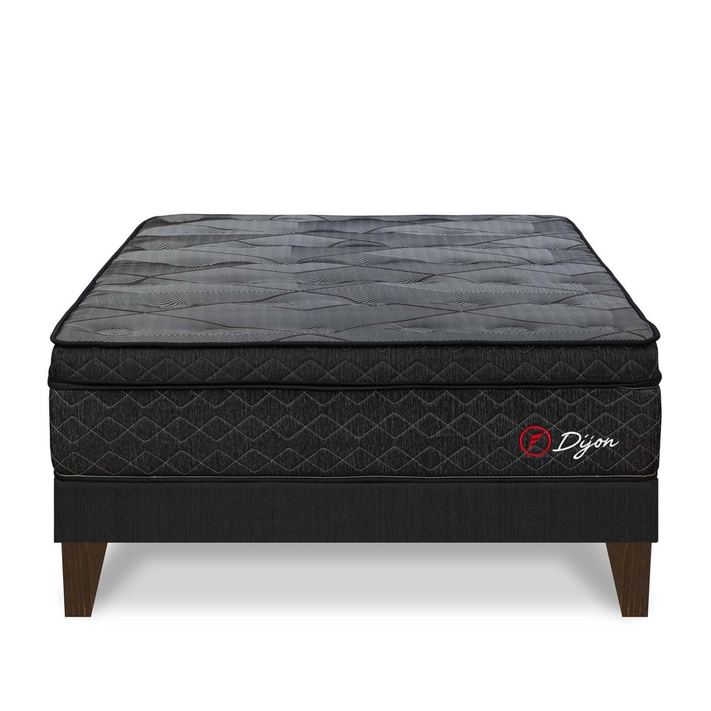 CAMA EUROPEA FORLI DIJON QUEEN GRIS - 1