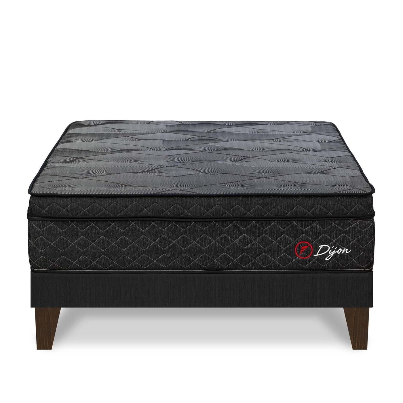 CAMA EUROPEA FORLI DIJON KING GRIS - 1