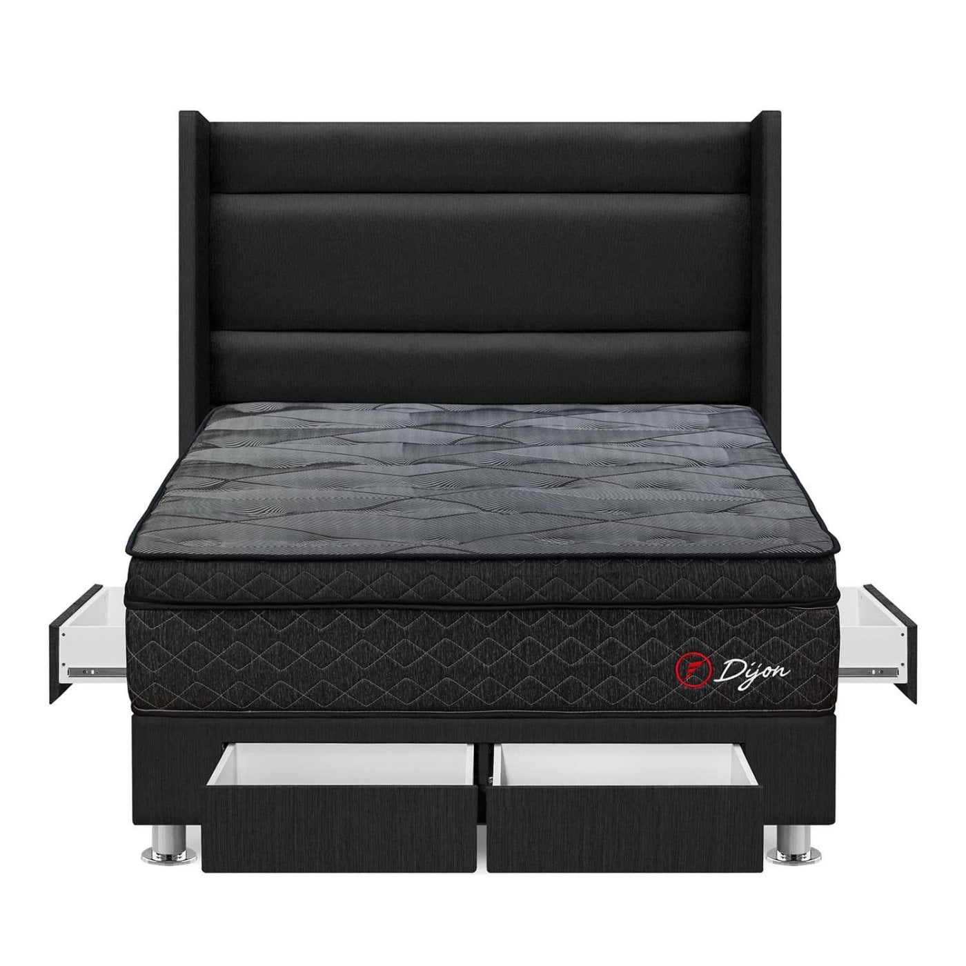 DORMITORIO AMERICANO FORLI DIJON KING CON CAJONES - 1