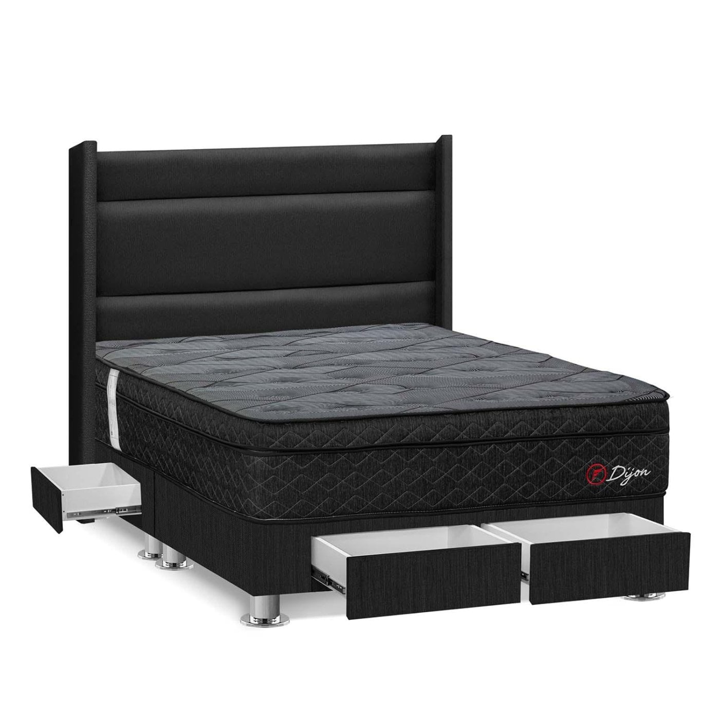 DORMITORIO AMERICANO FORLI DIJON KING CON CAJONES - 2