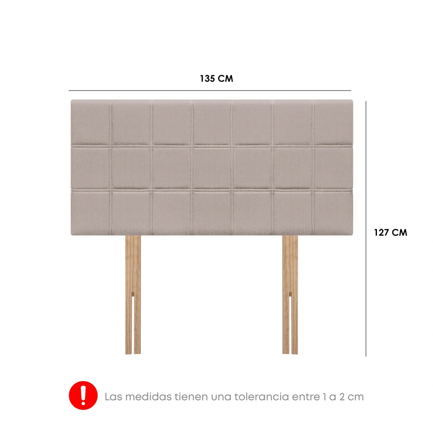 DORMITORIO EUROPEO FORLI NIZA 2 PLAZAS BEIGE - 8
