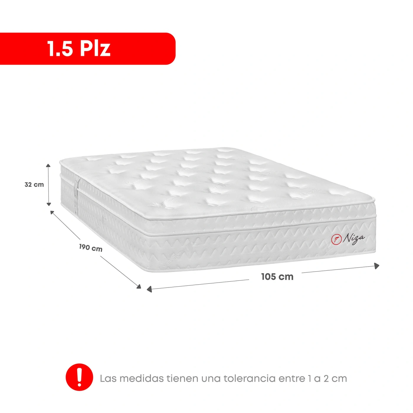 DORMITORIO BOXET FORLI NIZA 1.5 PLAZAS BEIGE - 6