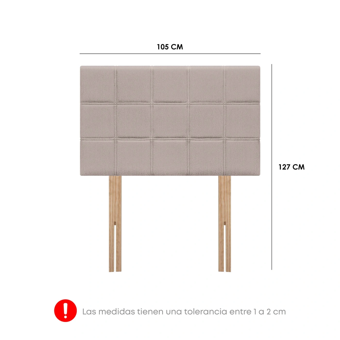 DORMITORIO BOXET FORLI NIZA 1.5 PLAZAS BEIGE - 8