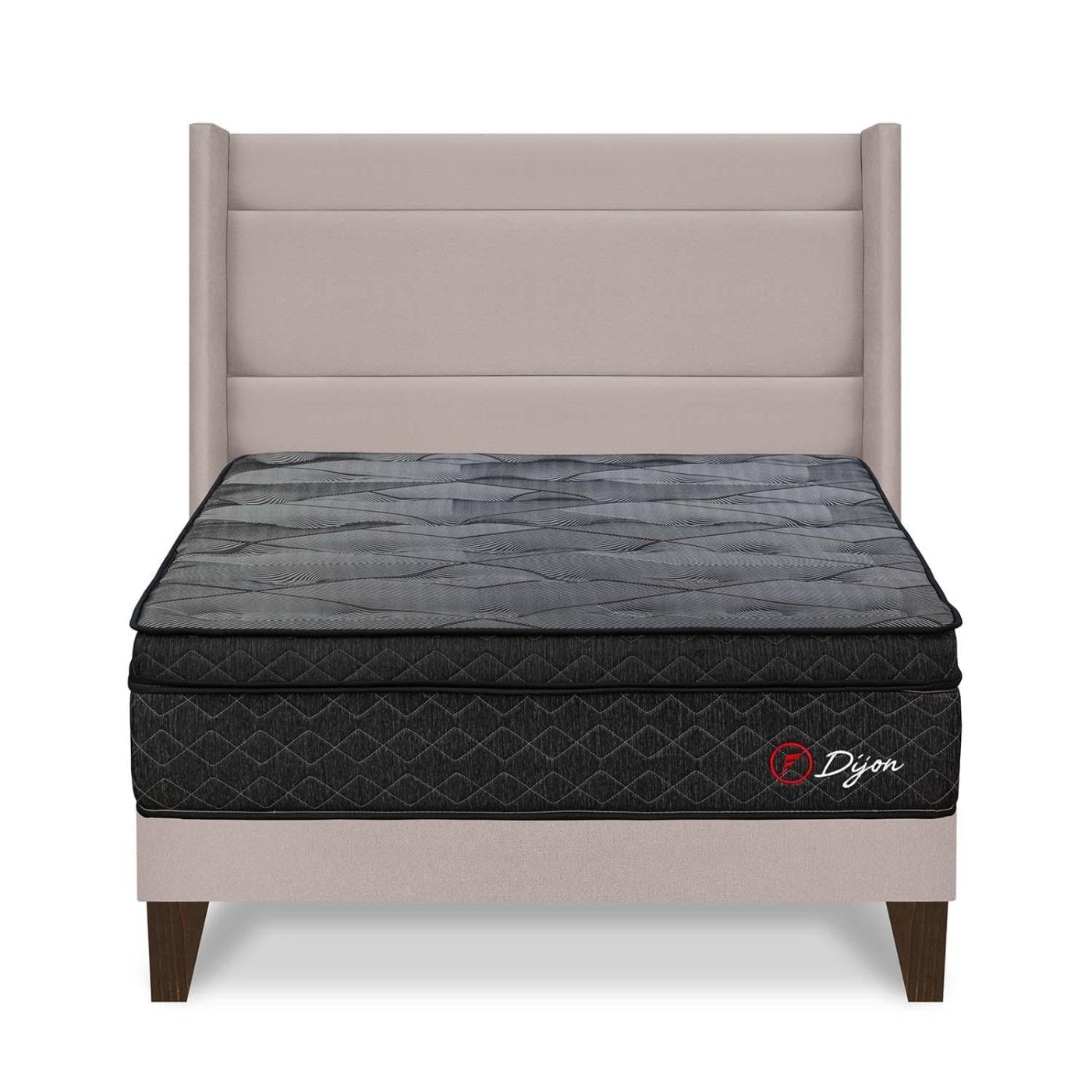 DORMITORIO EUROPEO FORLI DIJON KING BEIGE - 1