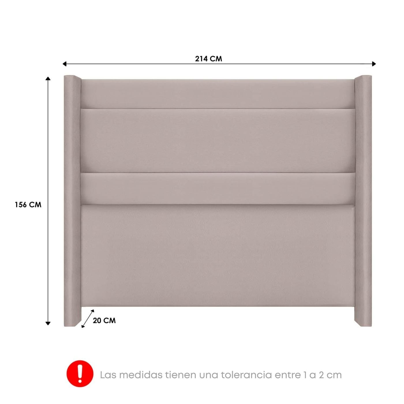 DORMITORIO EUROPEO FORLI DIJON KING BEIGE - 6