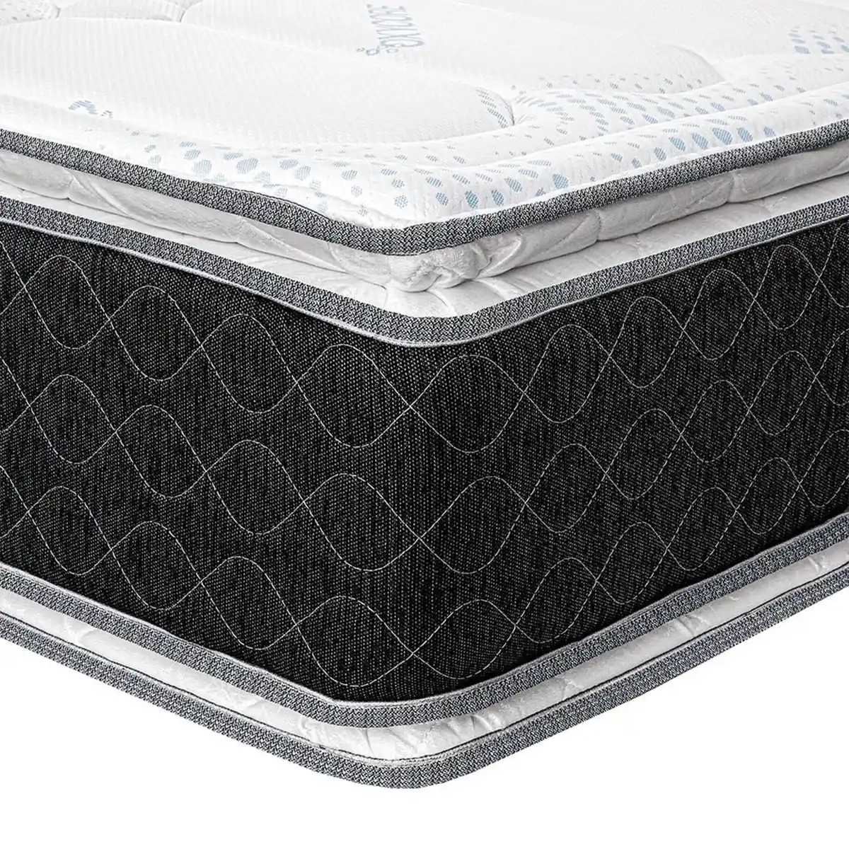 DORMITORIO EUROPEO FORLI PLATINIUM 2 PLAZAS DE LUXE AZUL - 3