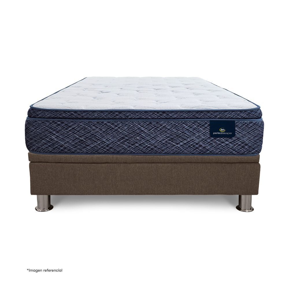 CAMA BOXET SERTA KENYA QUEEN MARRÓN - 2