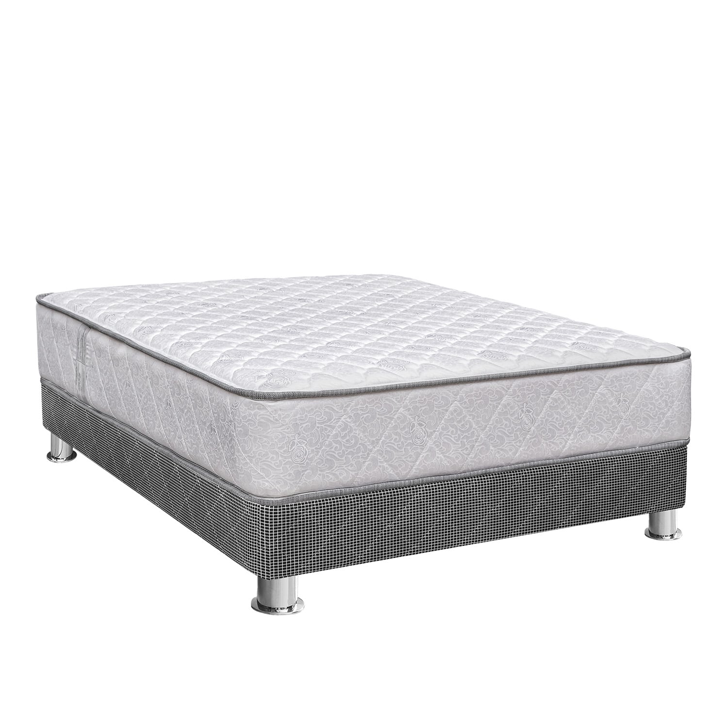 CAMA AMERICANA RIZZOLI PALERMO 2 PLAZAS GRIS + SOFA CAMA - 2