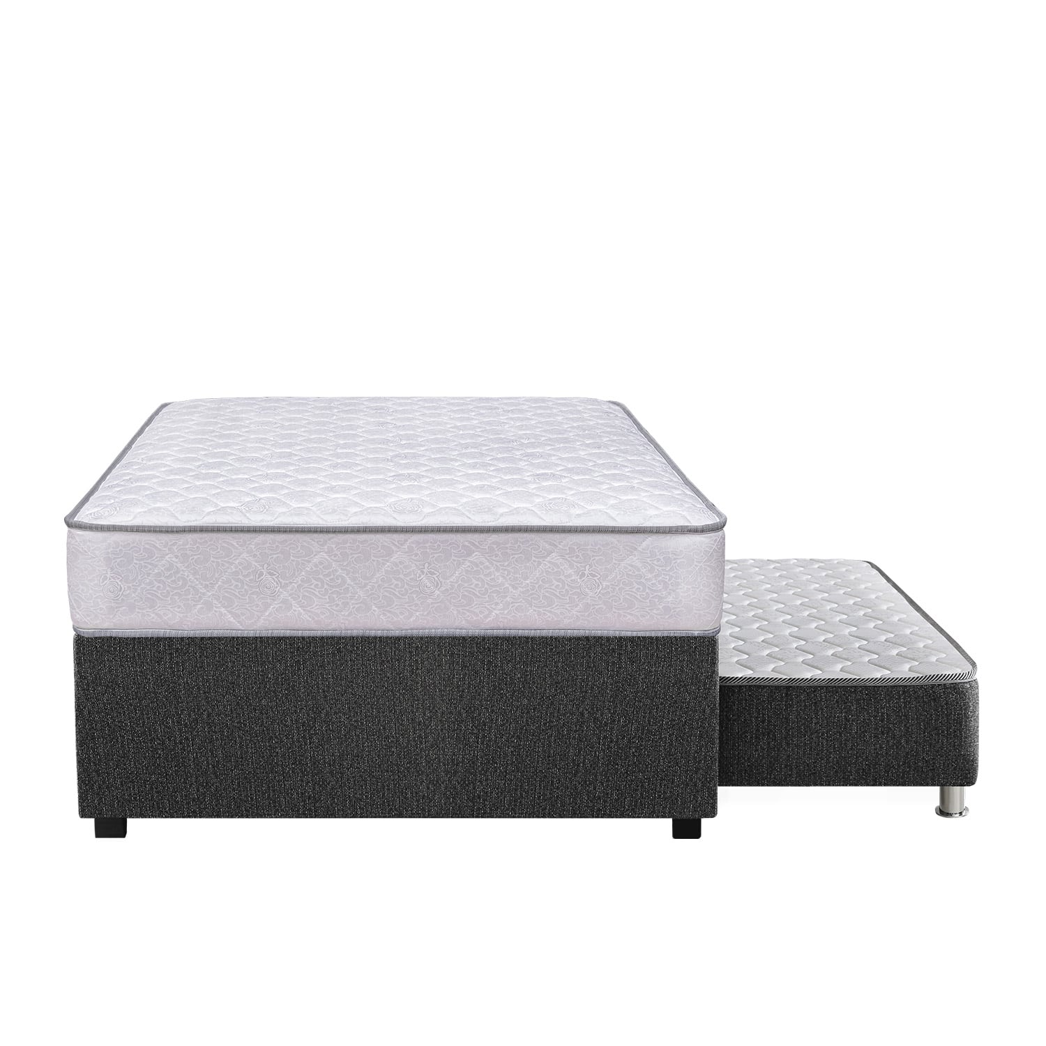 CAMA DIVÁN RIZZOLI PALERMO 1.5 PLAZAS GRIS - 2
