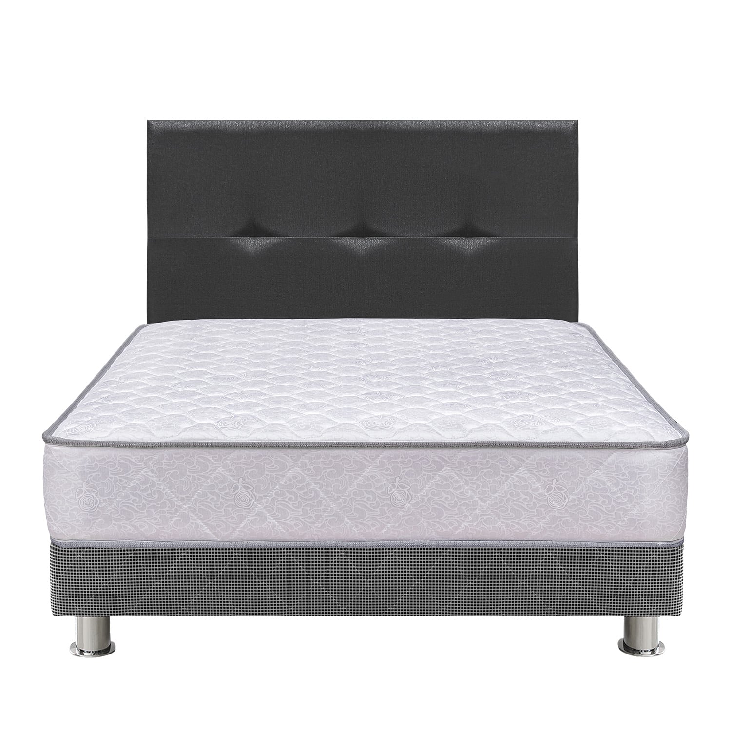 DORMITORIO AMERICANO RIZZOLI PALERMO 1.5 PLAZAS GRIS - 1