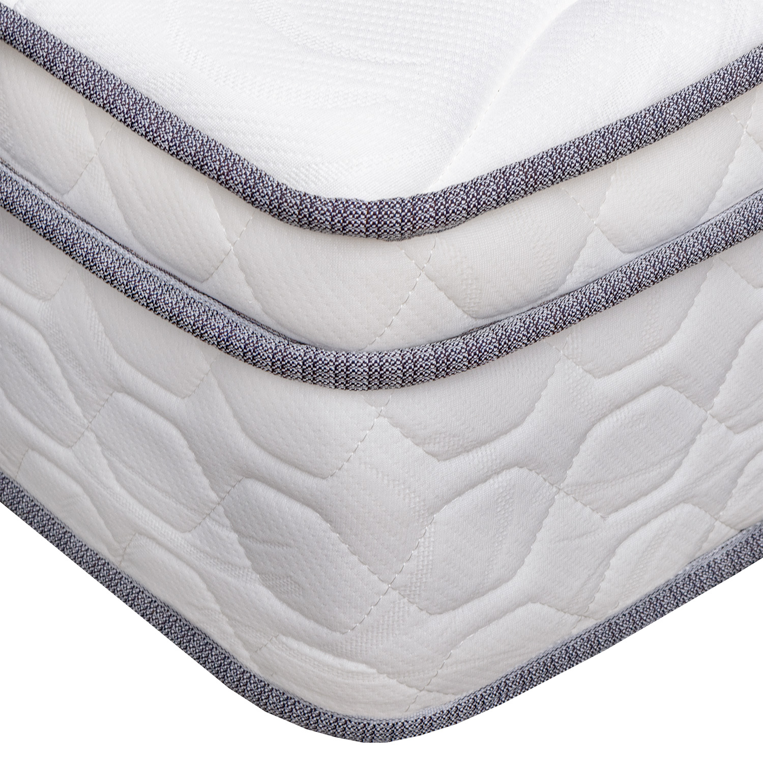 CAMA BOXET RIZZOLI VESUBIO 2 PLAZAS GRIS - 4