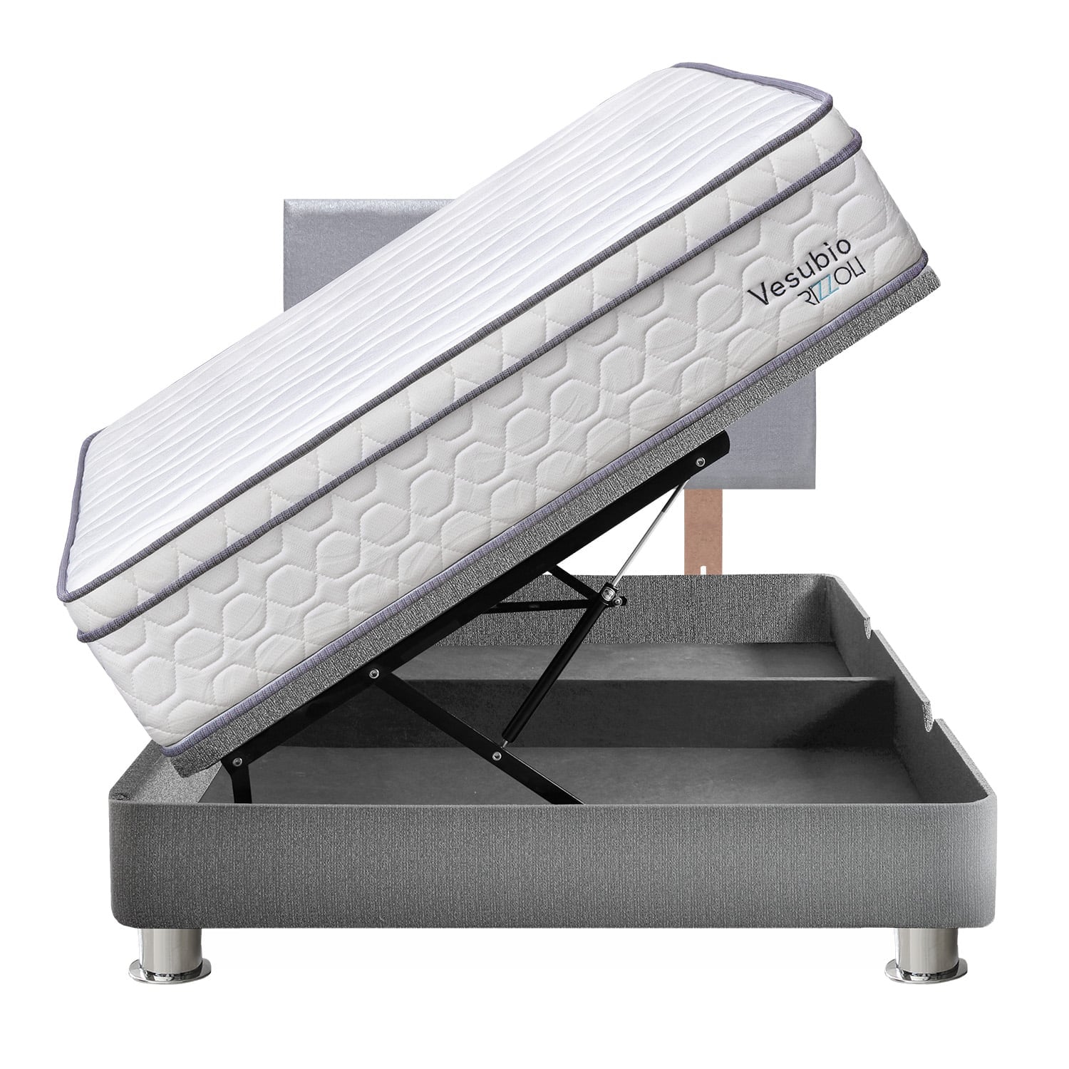 DORMITORIO BOXET RIZZOLI VESUBIO 2 PLAZAS PLATA - 2