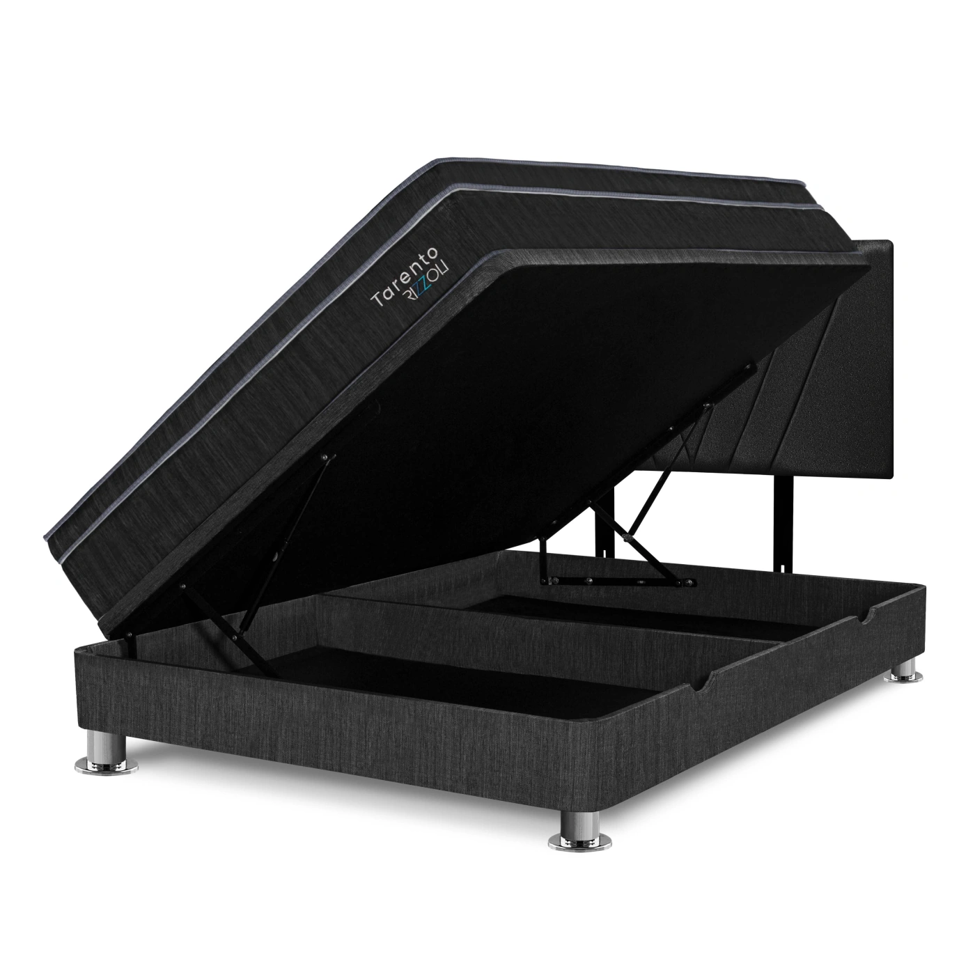 DORMITORIO BOXET RIZZOLI TARENTO 2 PLAZAS GRIS - 2
