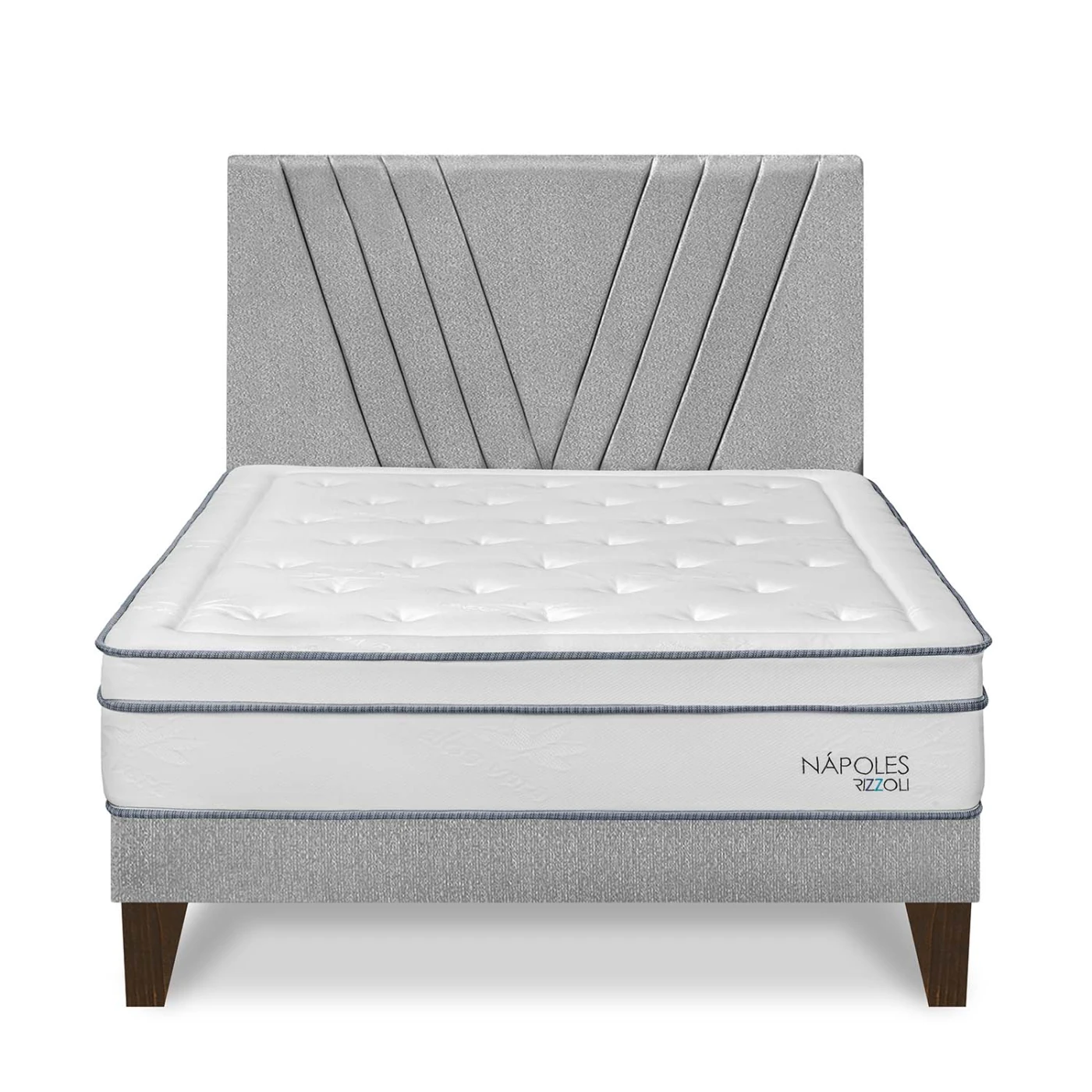 DORMITORIO EUROPEO RIZZOLI NAPOLES QUEEN PLATA - 1