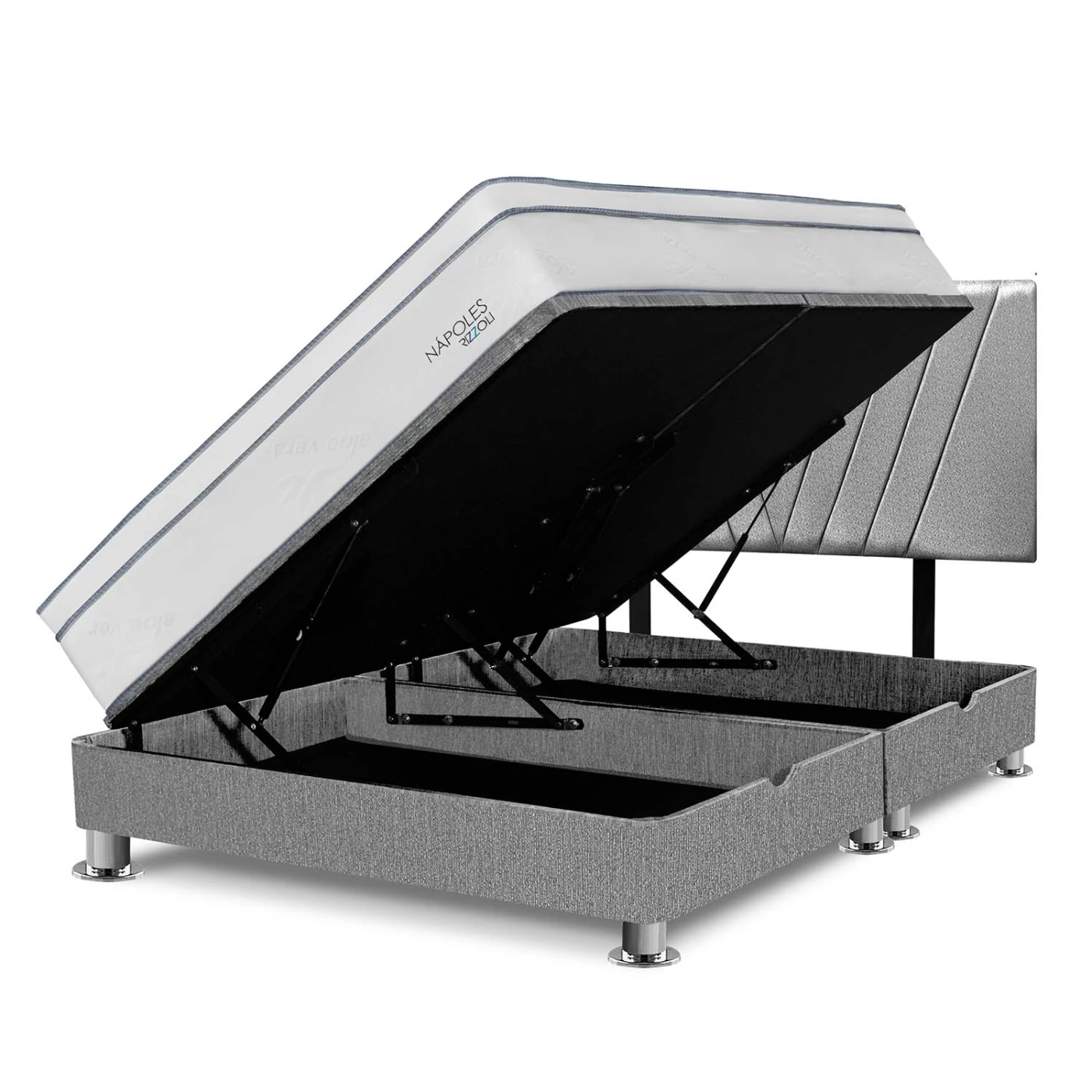 DORMITORIO BOXET RIZZOLI NAPOLES QUEEN PLATA - 2