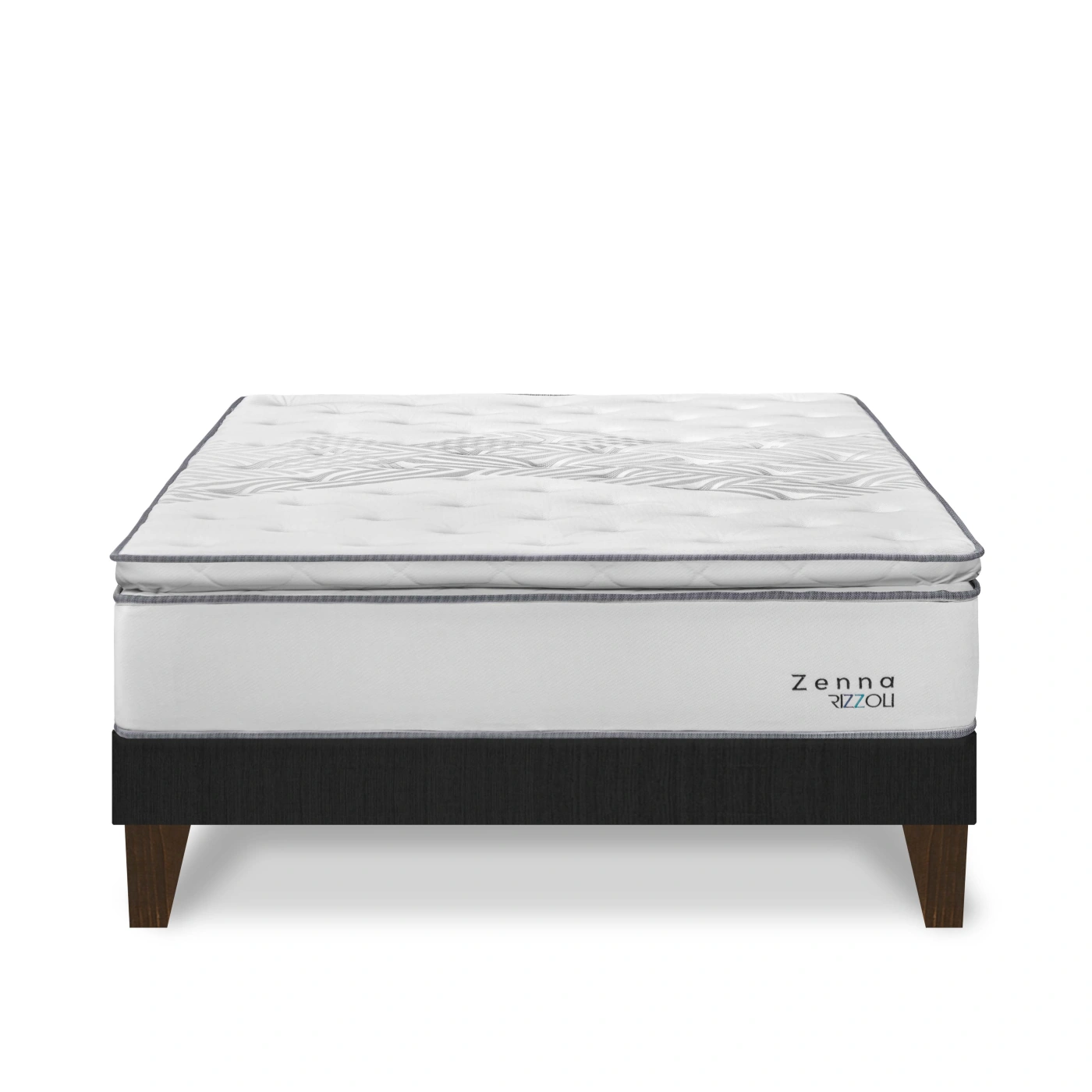CAMA EUROPEA RIZZOLI ZENNA QUEEN GRIS - 1