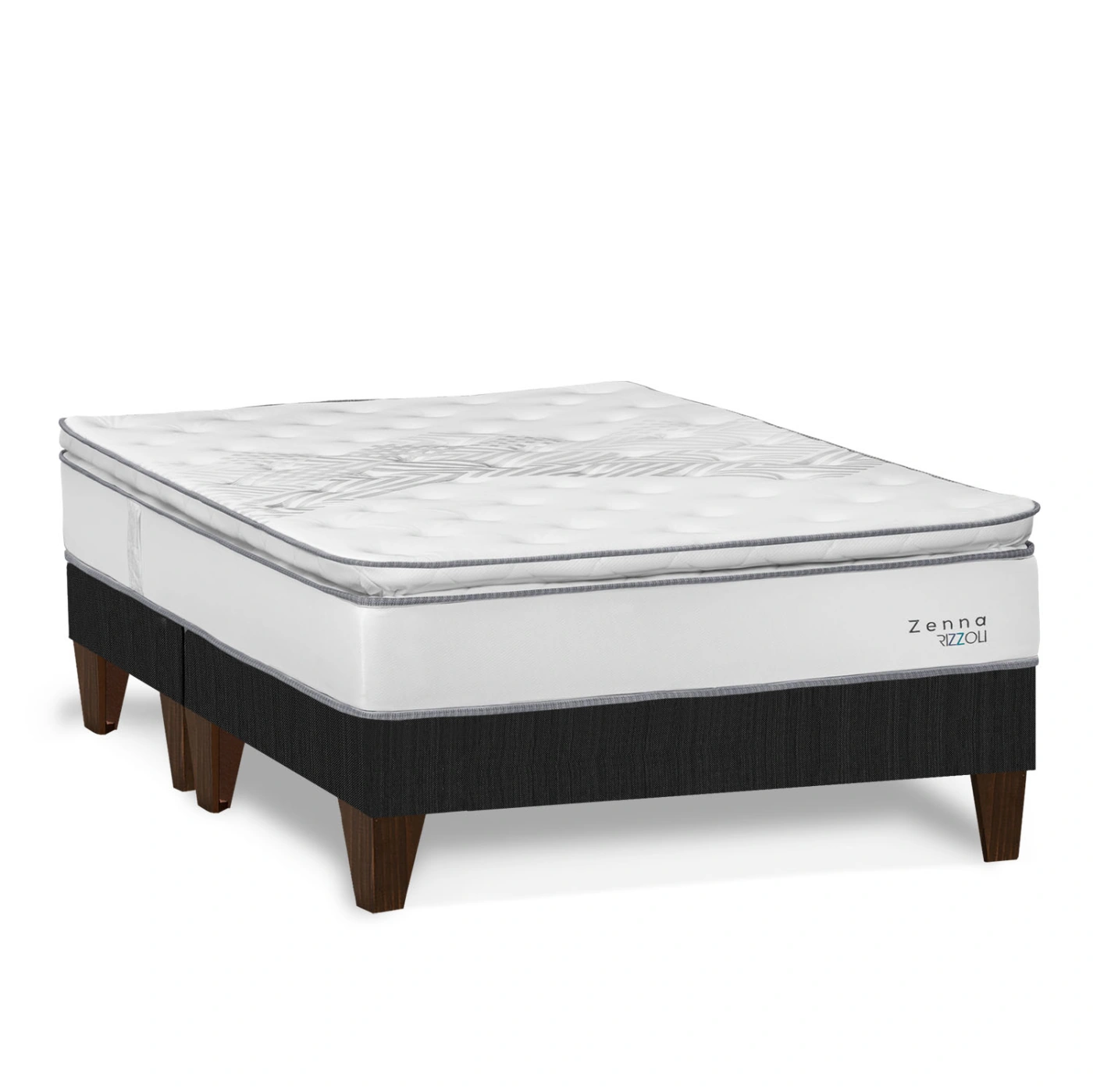CAMA EUROPEA RIZZOLI ZENNA QUEEN GRIS - 2