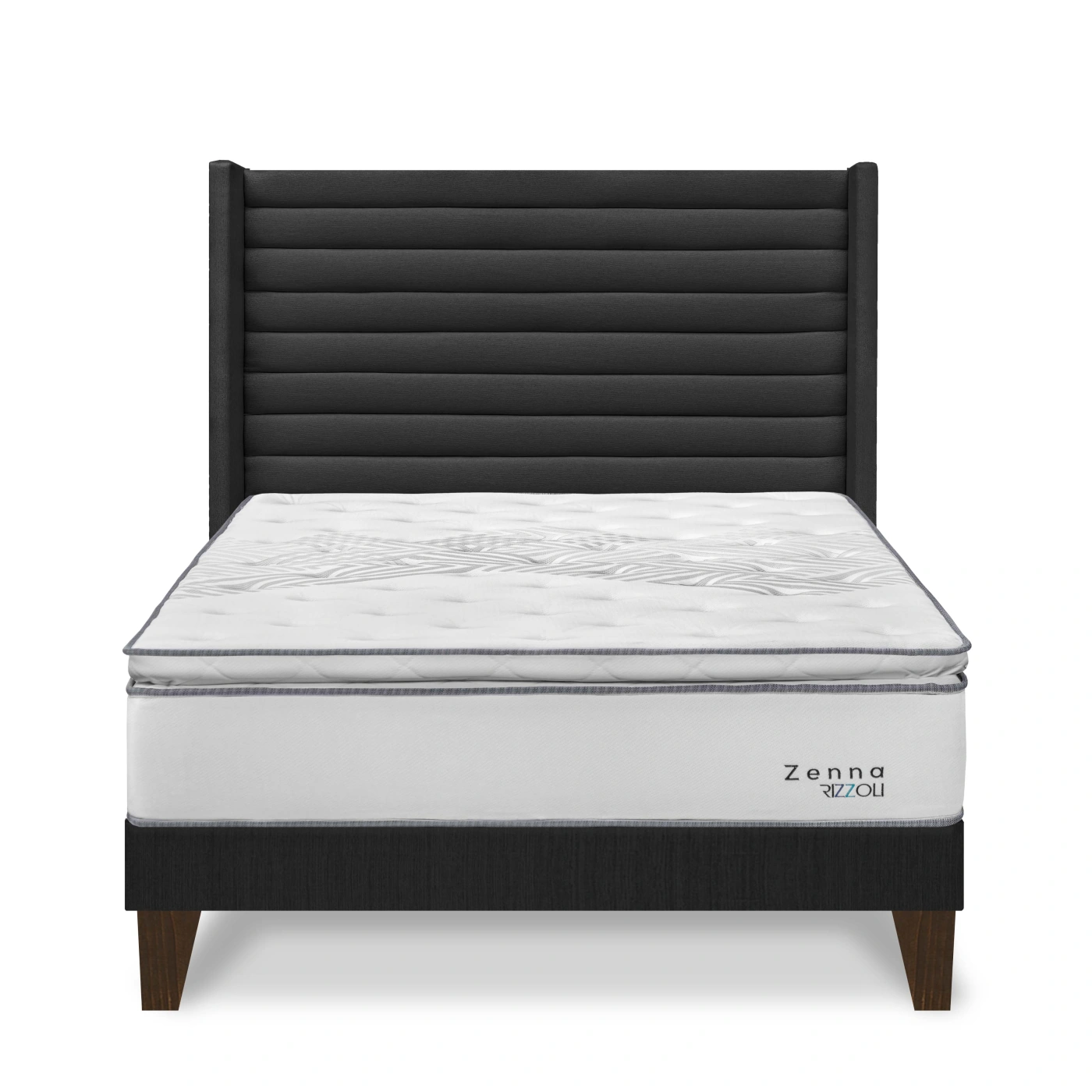 DORMITORIO EUROPEO RIZZOLI ZENNA QUEEN GRIS - 1