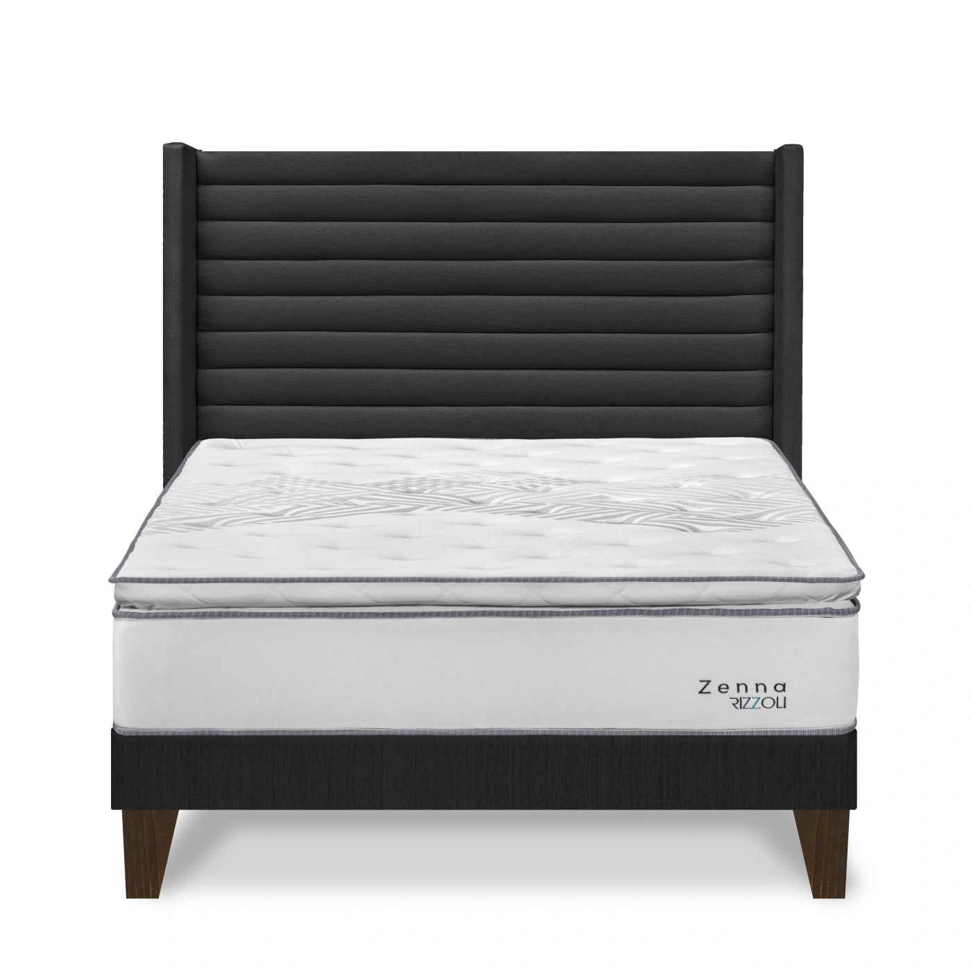 DORMITORIO EUROPEO RIZZOLI ZENNA KING GRIS - 1