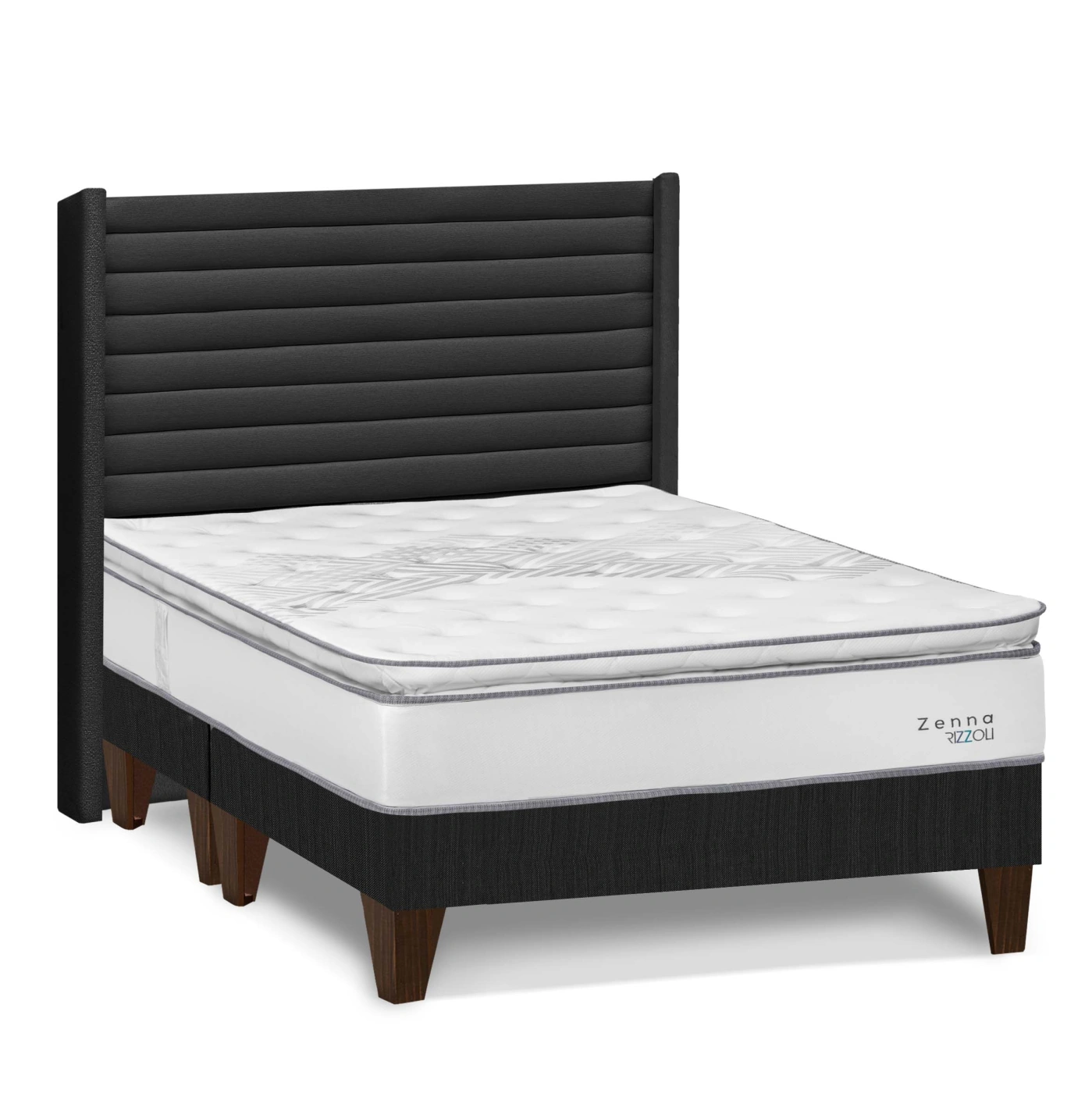 DORMITORIO EUROPEO RIZZOLI ZENNA KING GRIS - 2