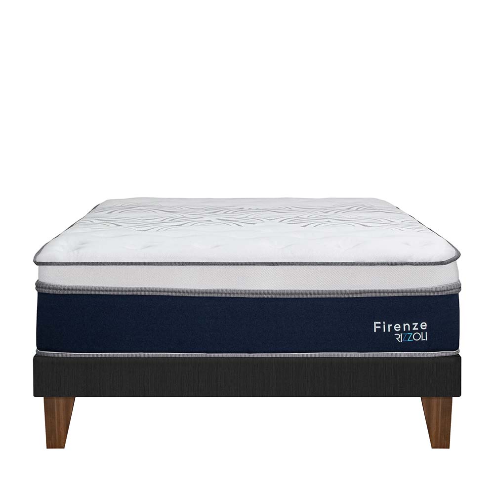 CAMA EUROPEA RIZZOLI FIRENZE 2 PLAZAS GRIS - 2