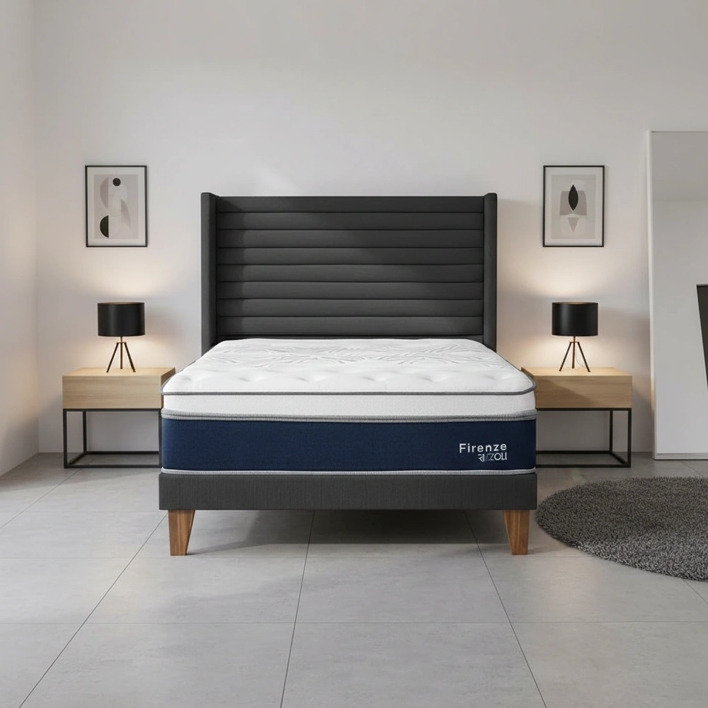 DORMITORIO EUROPEO RIZZOLI FIRENZE 2 PLAZAS GRIS - 1