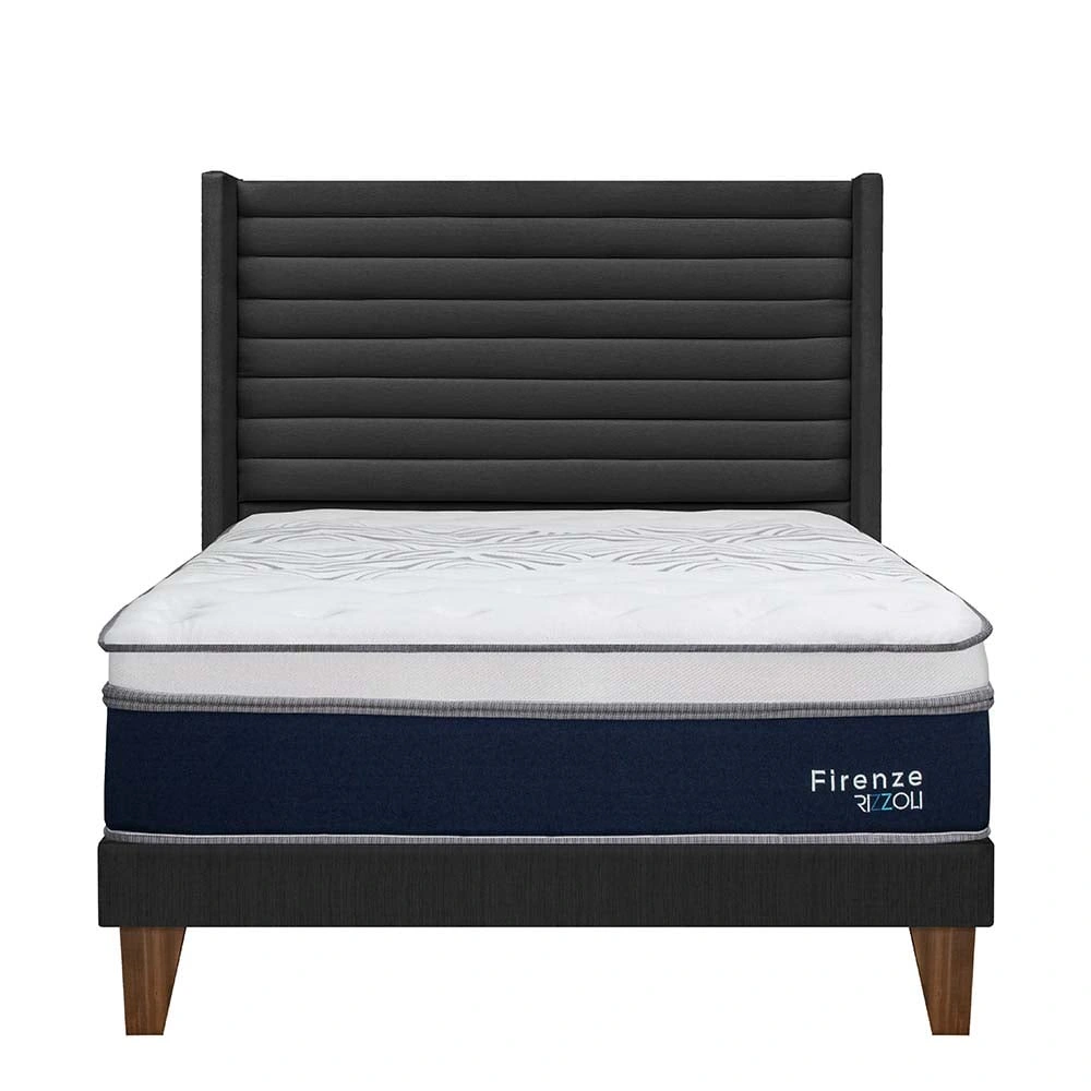 DORMITORIO EUROPEO RIZZOLI FIRENZE KING GRIS - 3