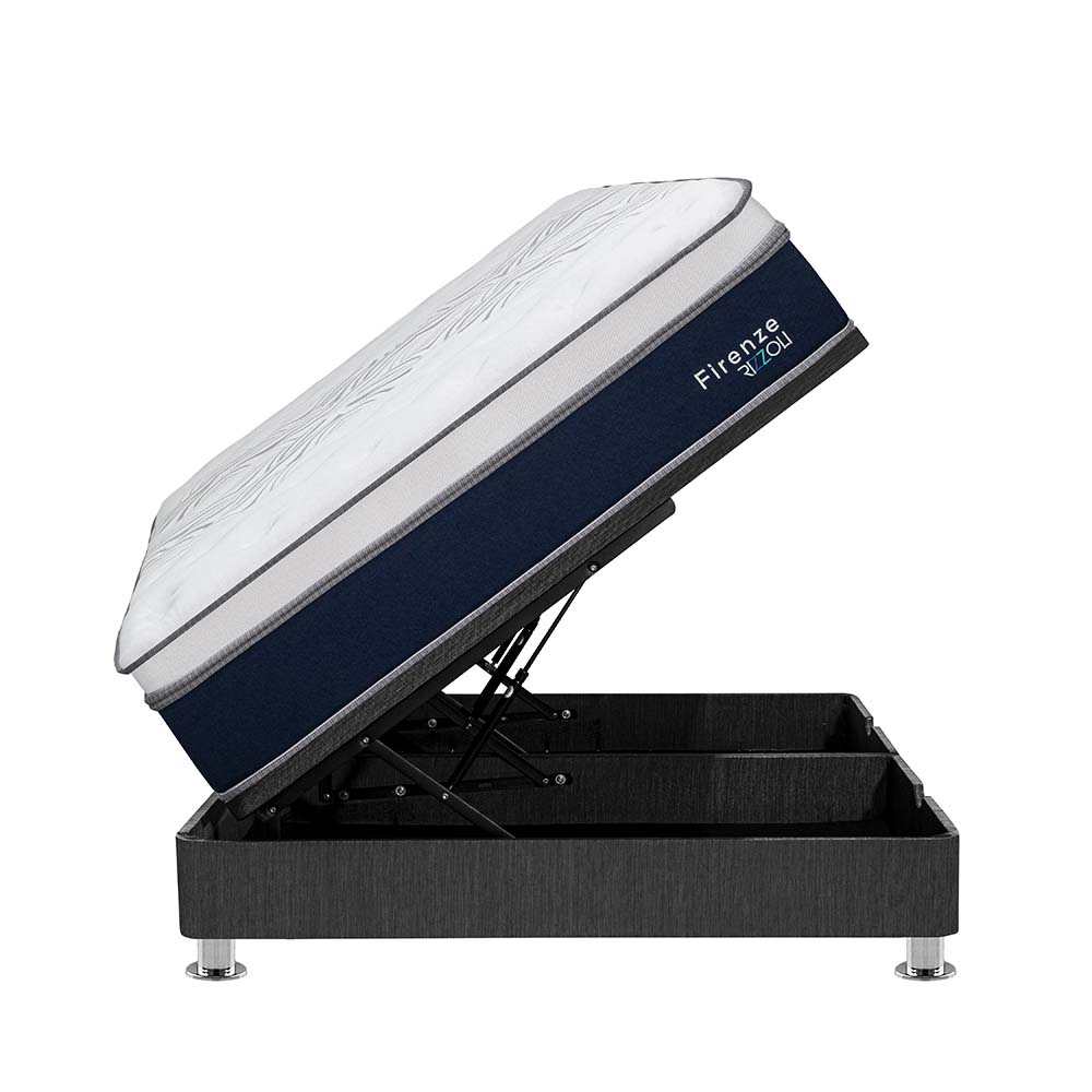 CAMA BOXET RIZZOLI FIRENZE 2 PLAZAS GRIS - 2