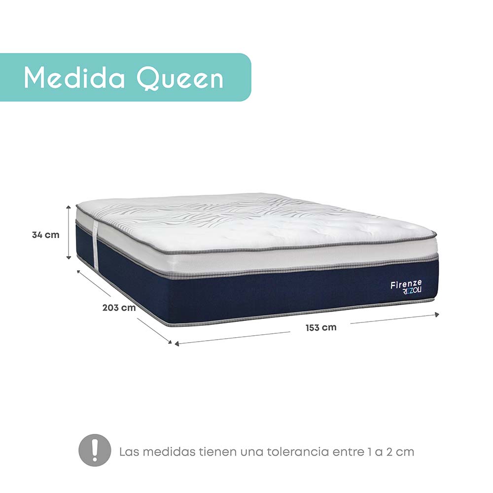 CAMA BOXET RIZZOLI FIRENZE QUEEN GRIS - 6