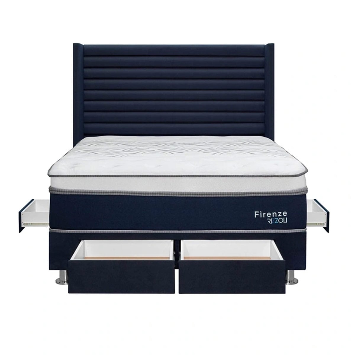 DORMITORIO RIZZOLI FIRENZE KING CON CAJONES AZUL - 2
