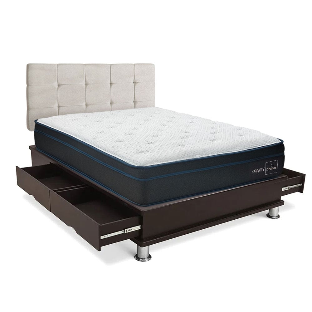 DORMITORIO AMERICANO DRIMER GRAVITY QUEEN BEIGE - 1