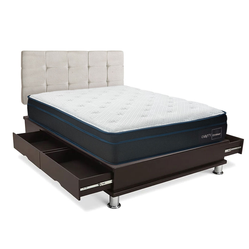 DORMITORIO DRIMER CUADROS PURE FRESH KING CON CAJONES CUADROS GRAVITY - 1