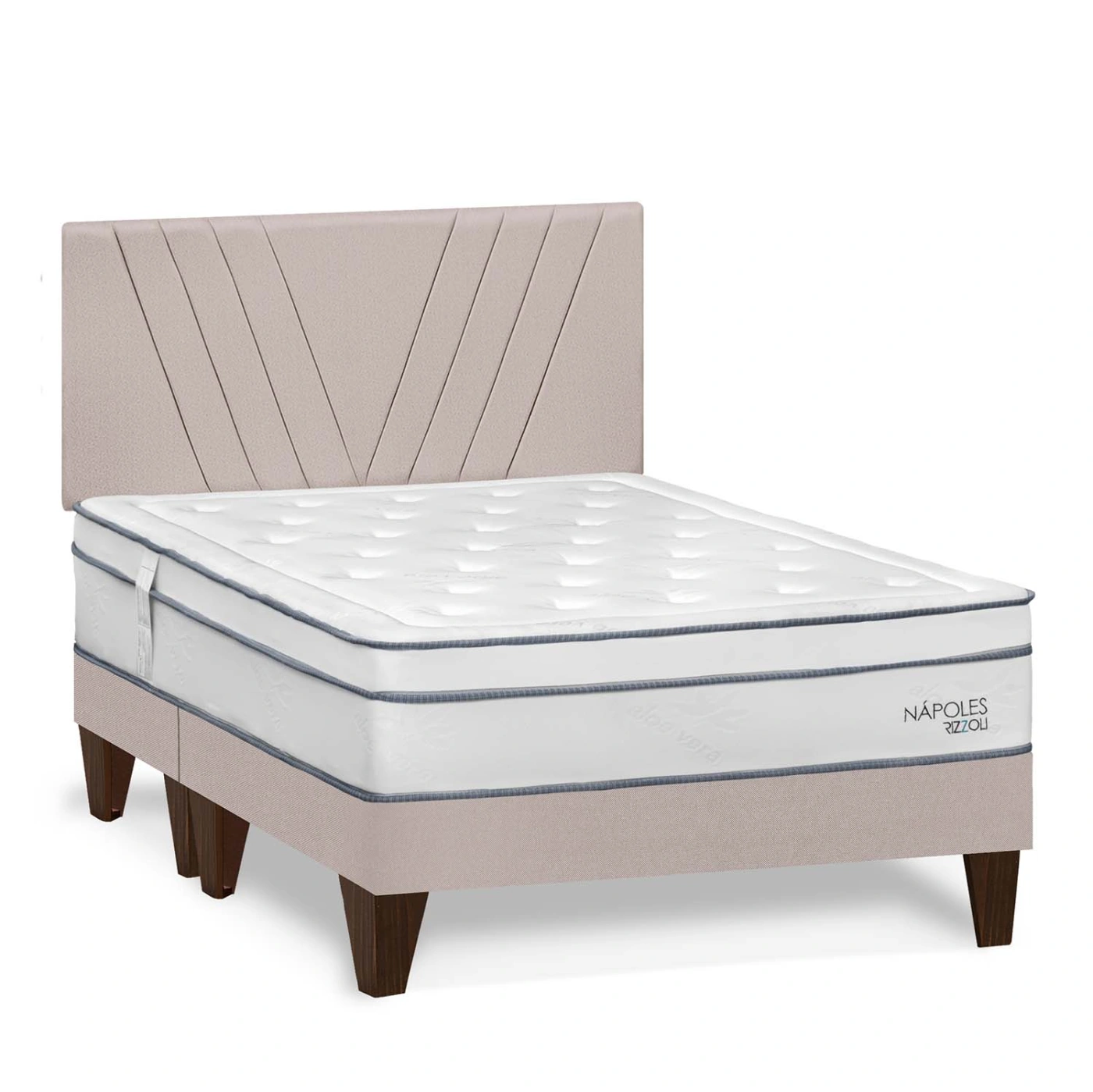 DORMITORIO EUROPEO RIZZOLI NAPOLES QUEEN BEIGE - 2
