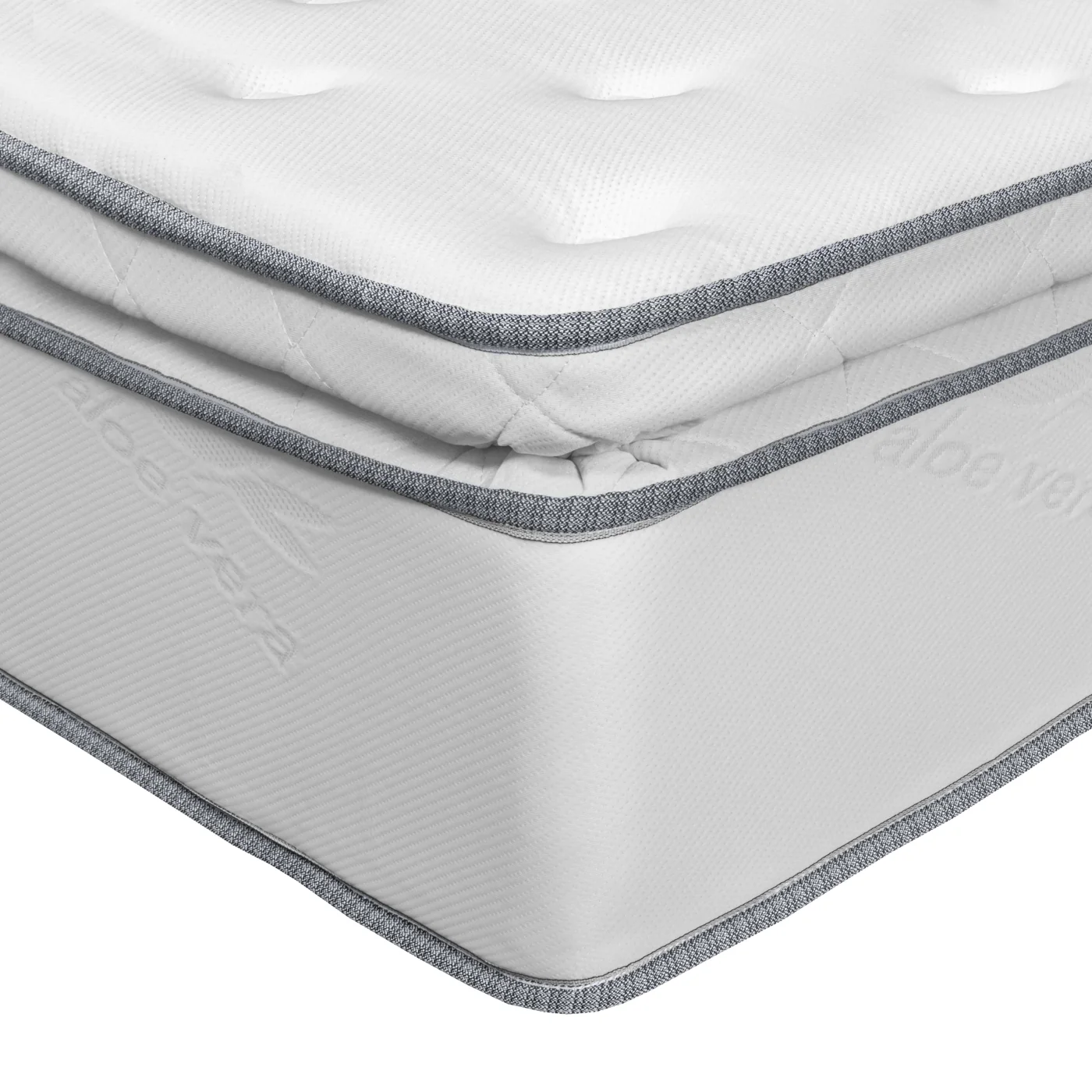 DORMITORIO EUROPEO RIZZOLI ZENNA QUEEN + 2 ALMOHADAS + PROTECTOR - 5