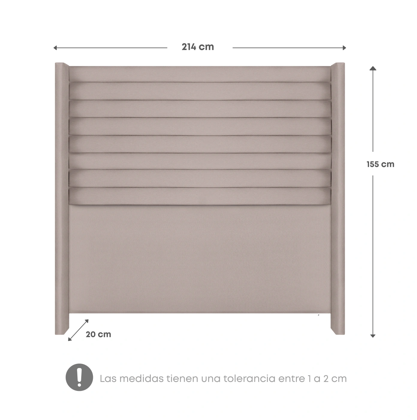 DORMITORIO EUROPEO RIZZOLI ZENNA KING SPRING BEIGE - 7